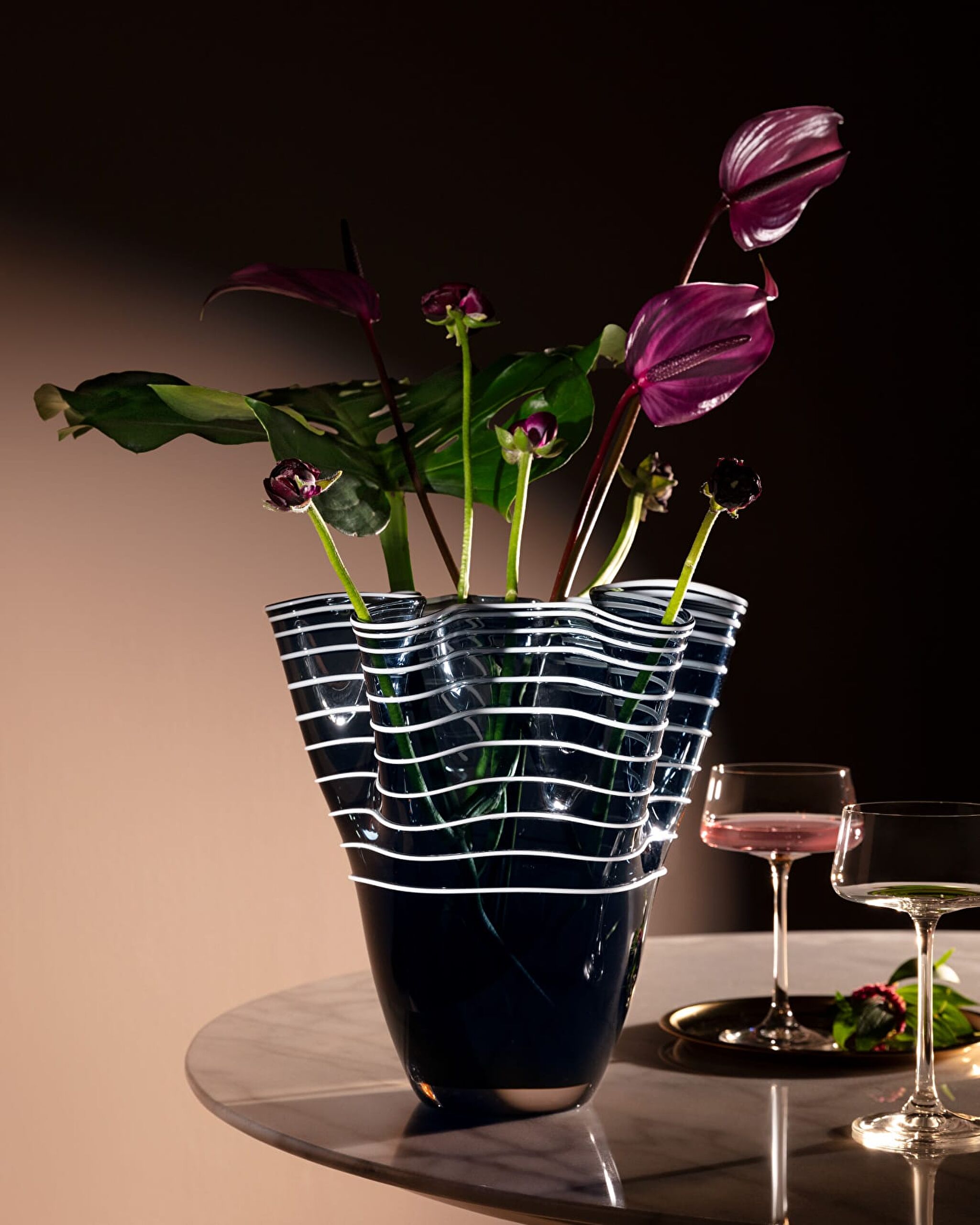 Honfleur Handmade Glass Vase - Large Size - 2