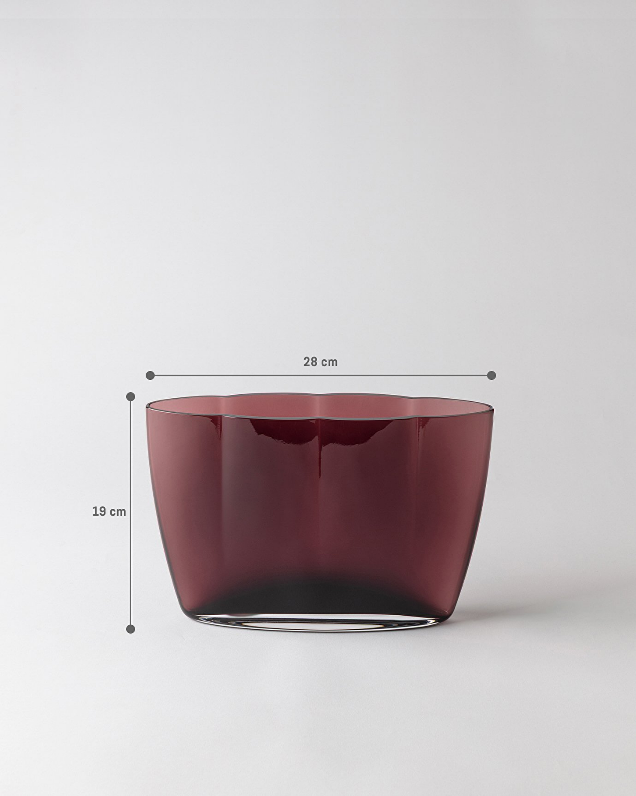 Les Orres Handmade Glass Vase - 3