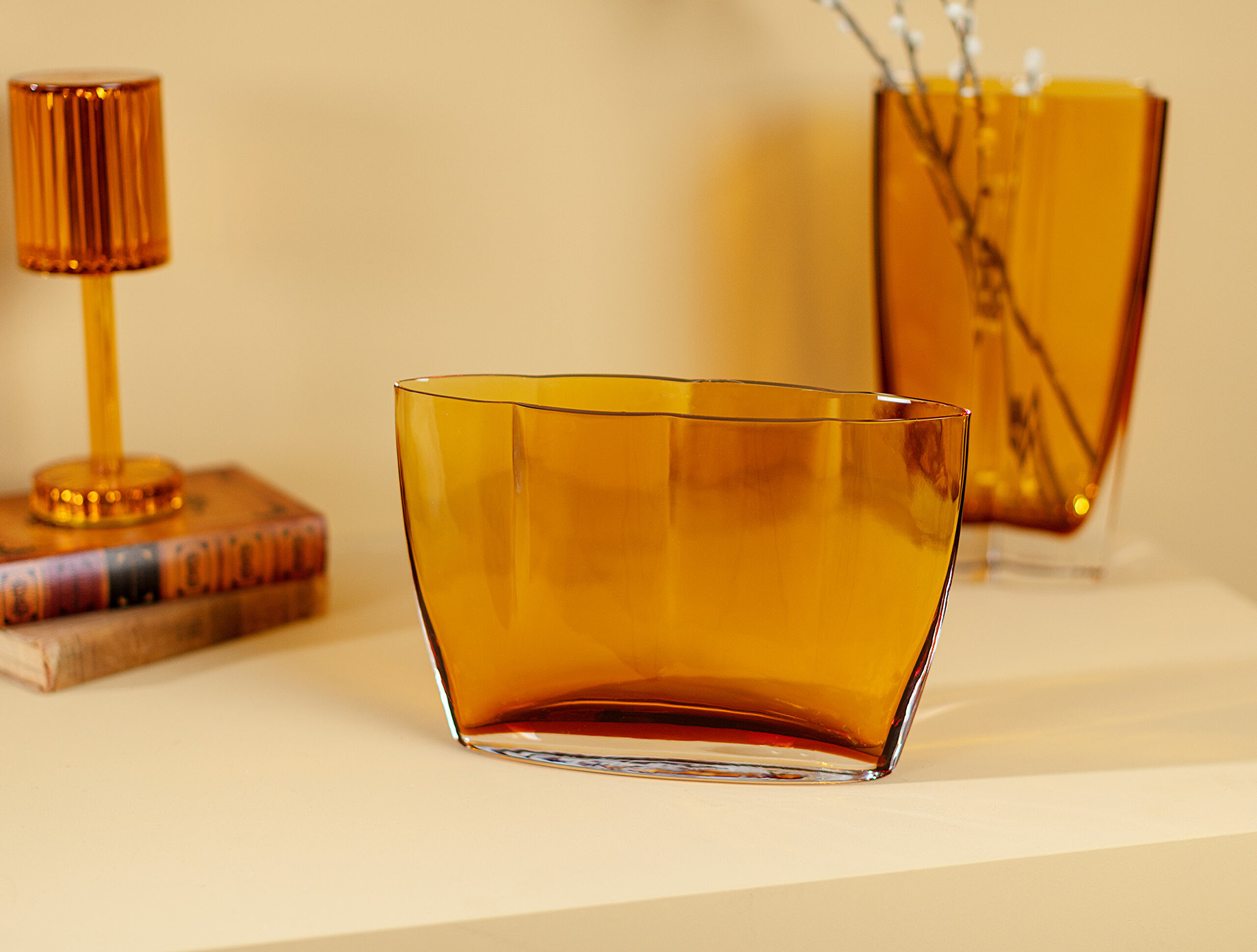 Les Orres Handmade Glass Vase - 3