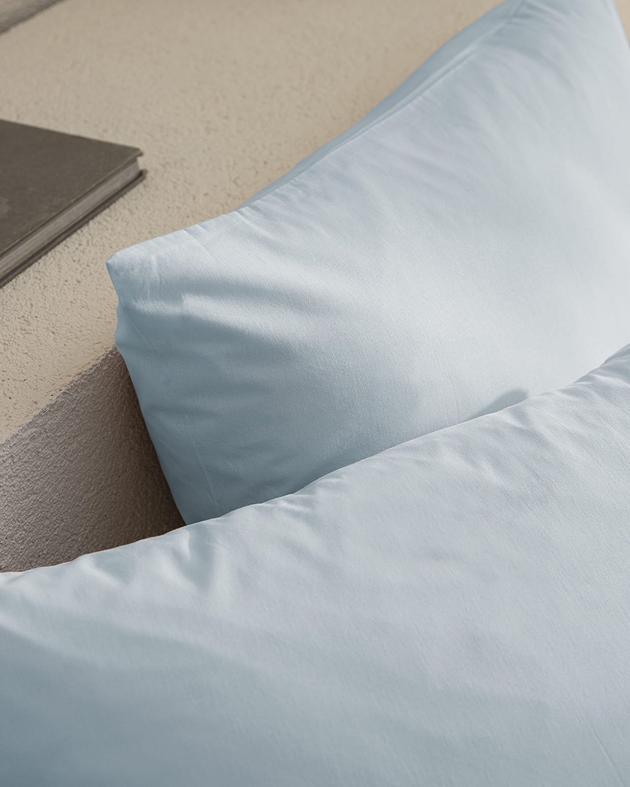 Manon 100% Cotton Pillowcase Set - Blue - 2