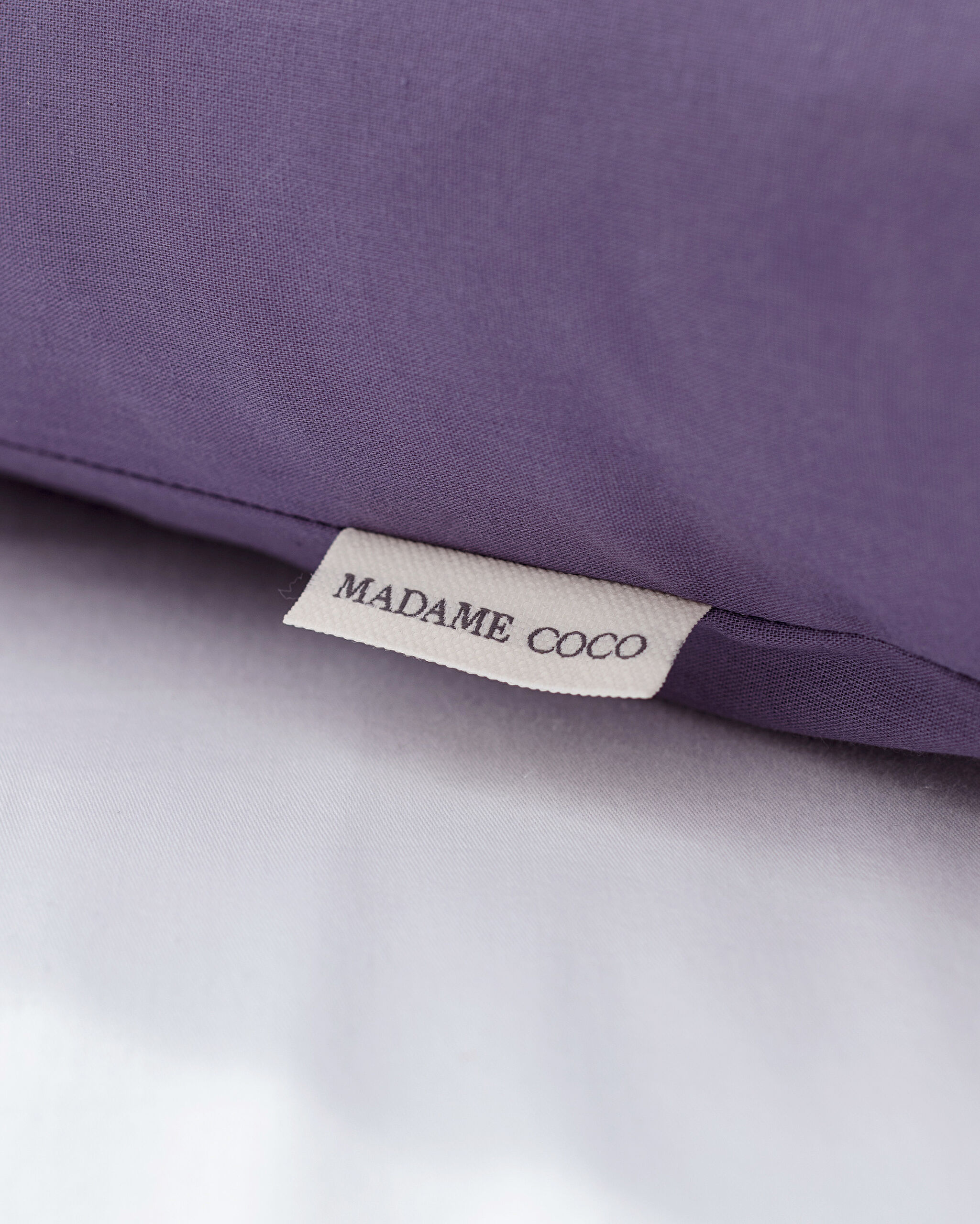 Manon 100% Cotton 2-Piece Pillow Case Set - Purple - 2