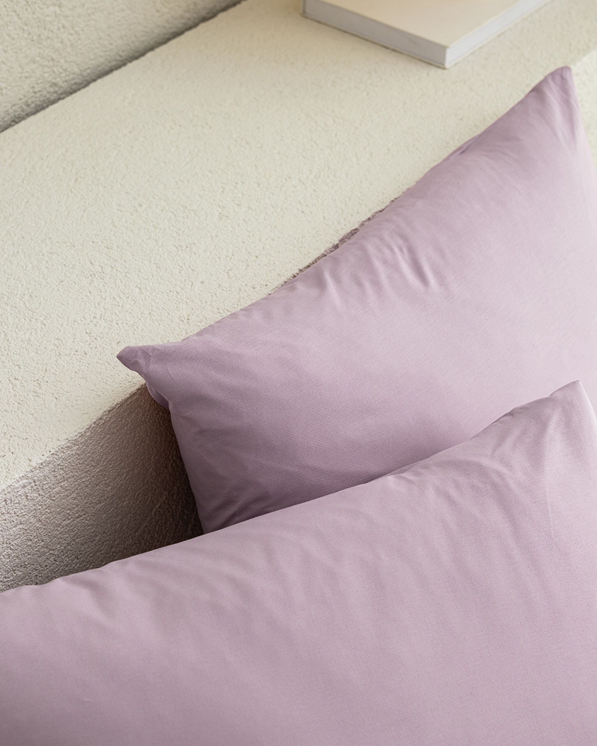 Manon 100% Cotton Pillowcase Set - Light Plum - 2