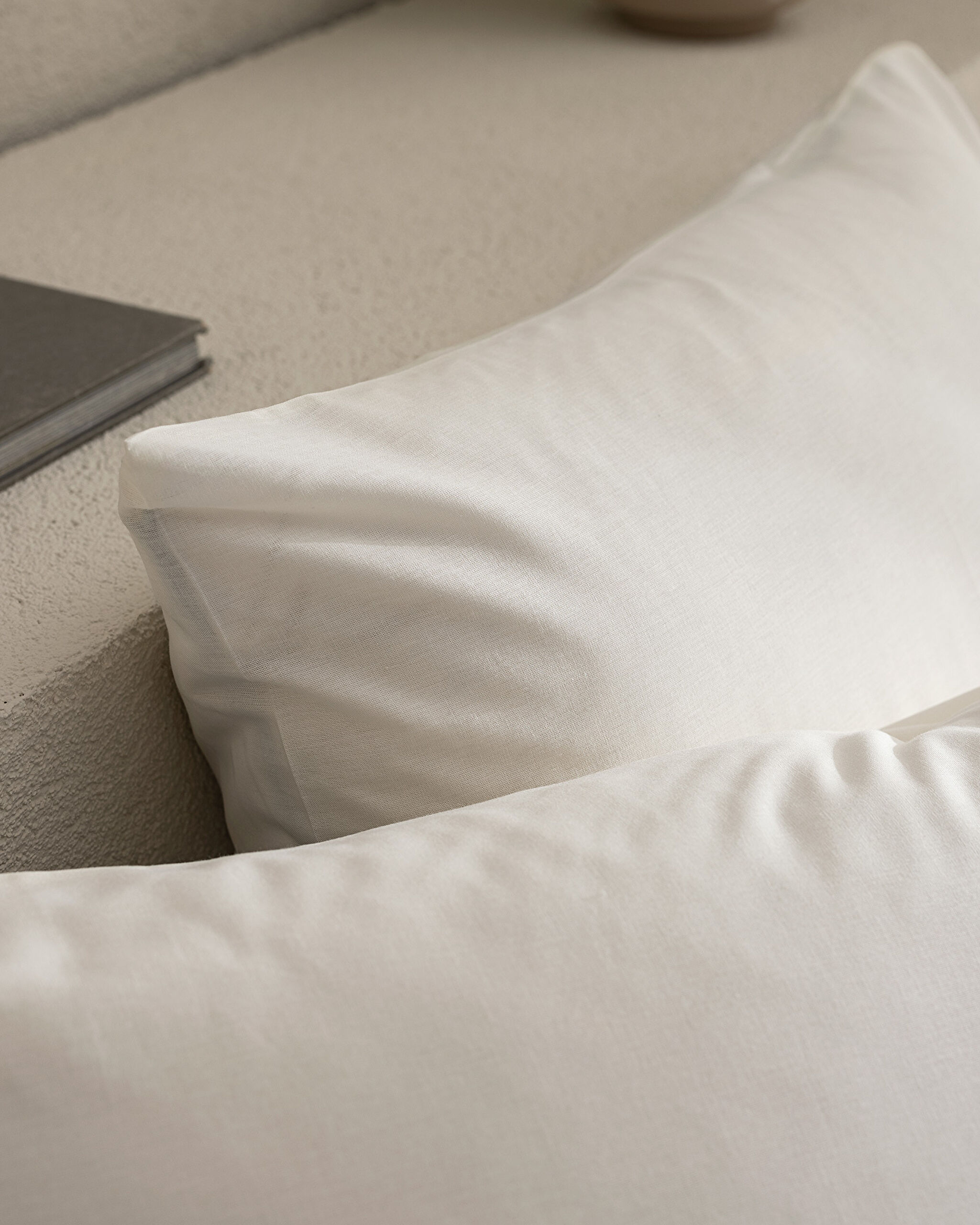 Manon Ranforce Düz Yastık Kılıfı Seti - 2