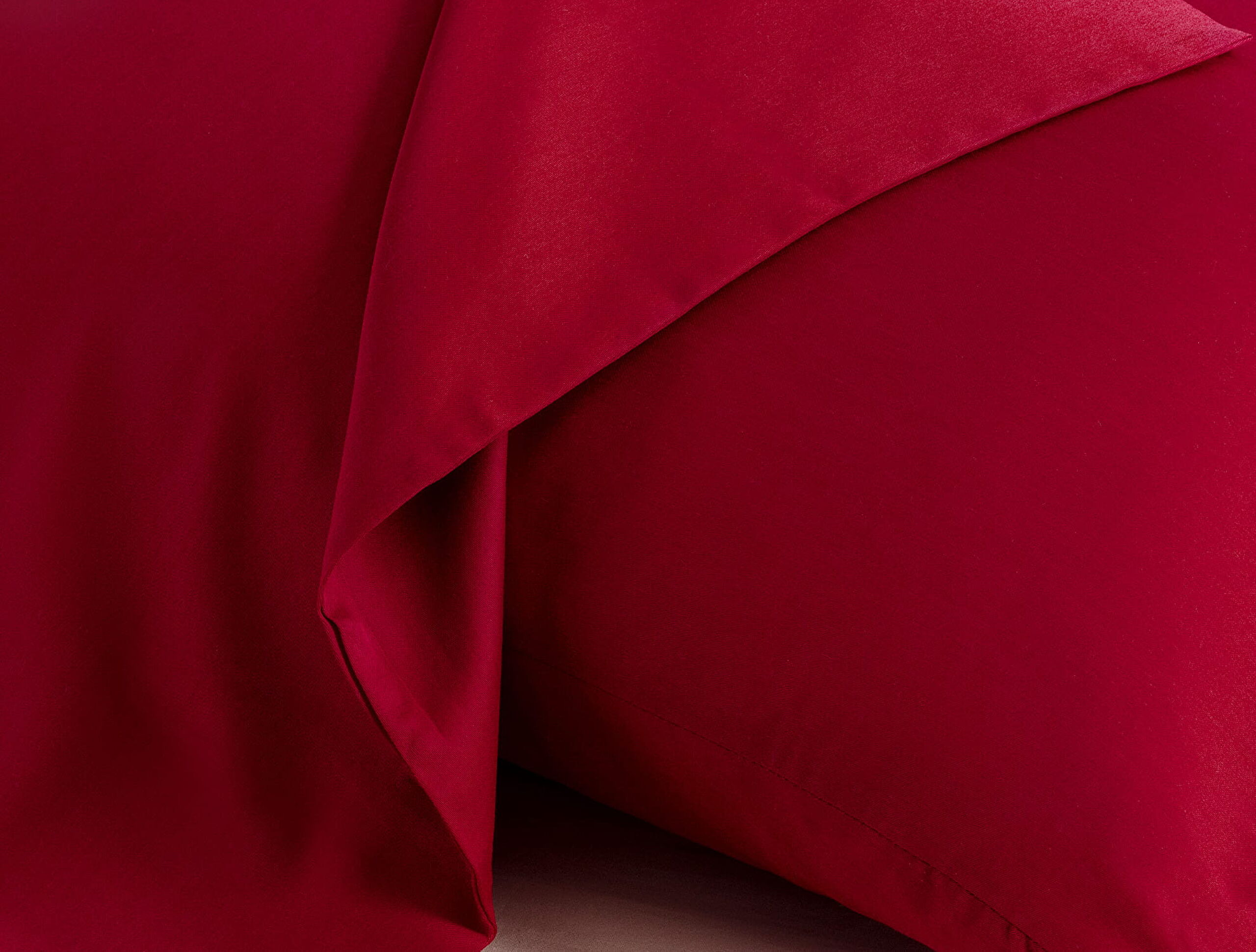 Ciel 100% Cotton Satin 2-Piece Pillow Case - Orange - 2