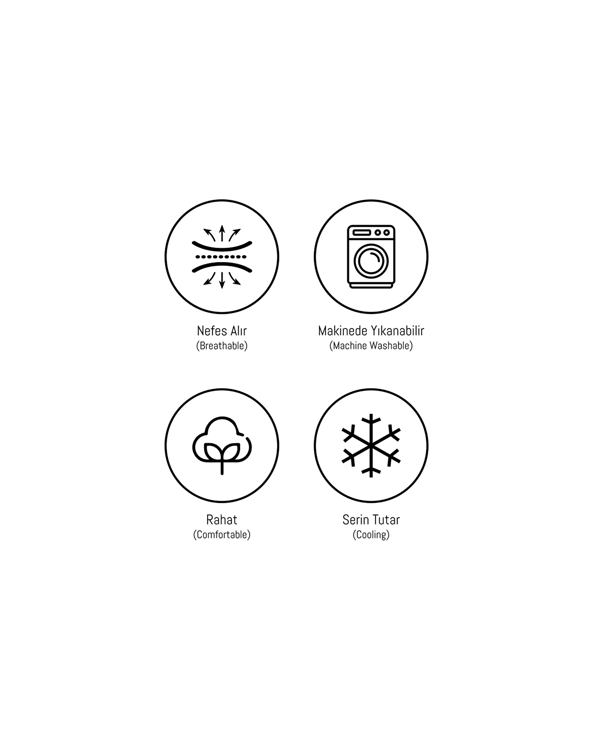 Oreiller Climatisé - Blanc/Gris Clair - 50x70 cm - 6