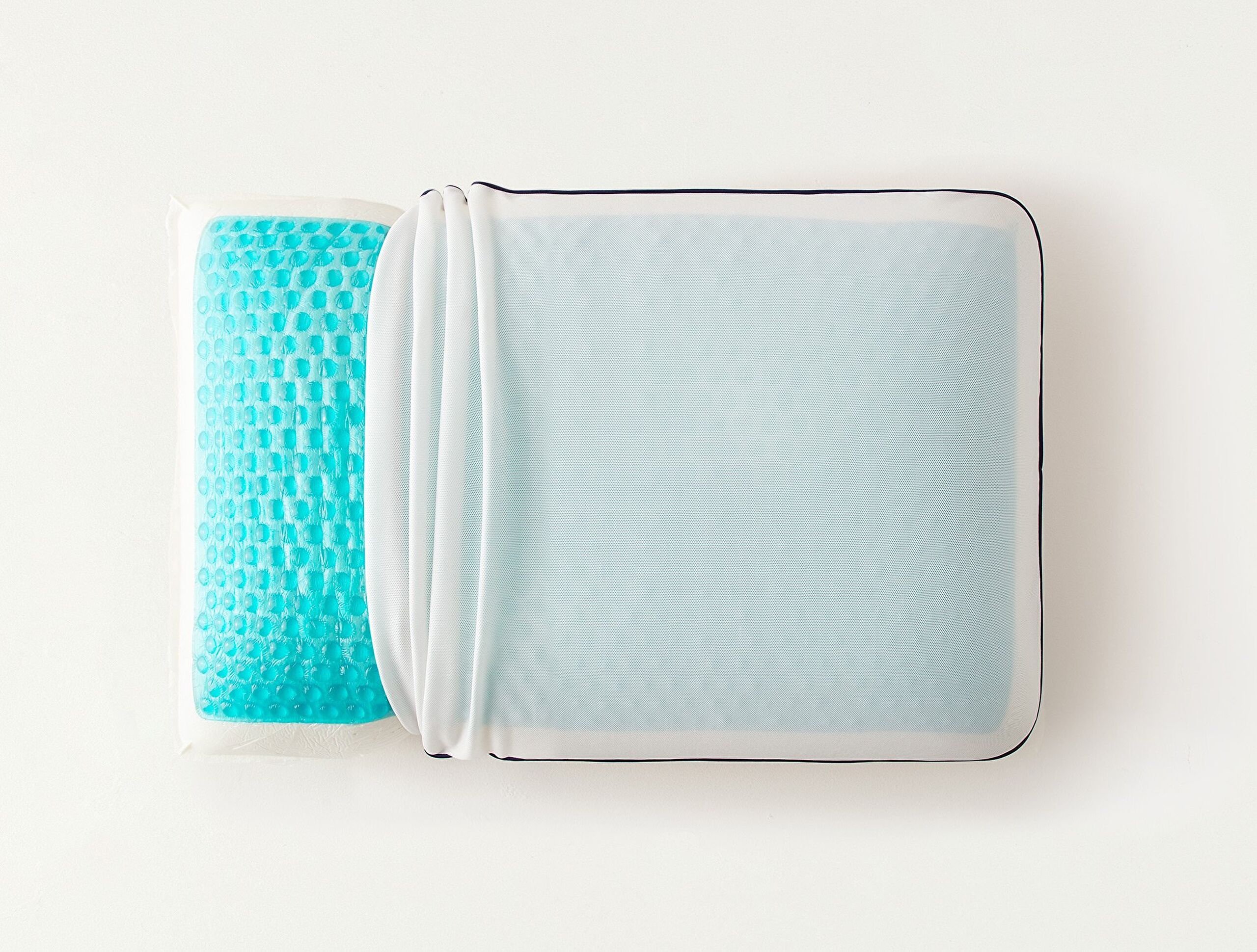 Fuchsia Visco Gel Cooling Pillow - 3