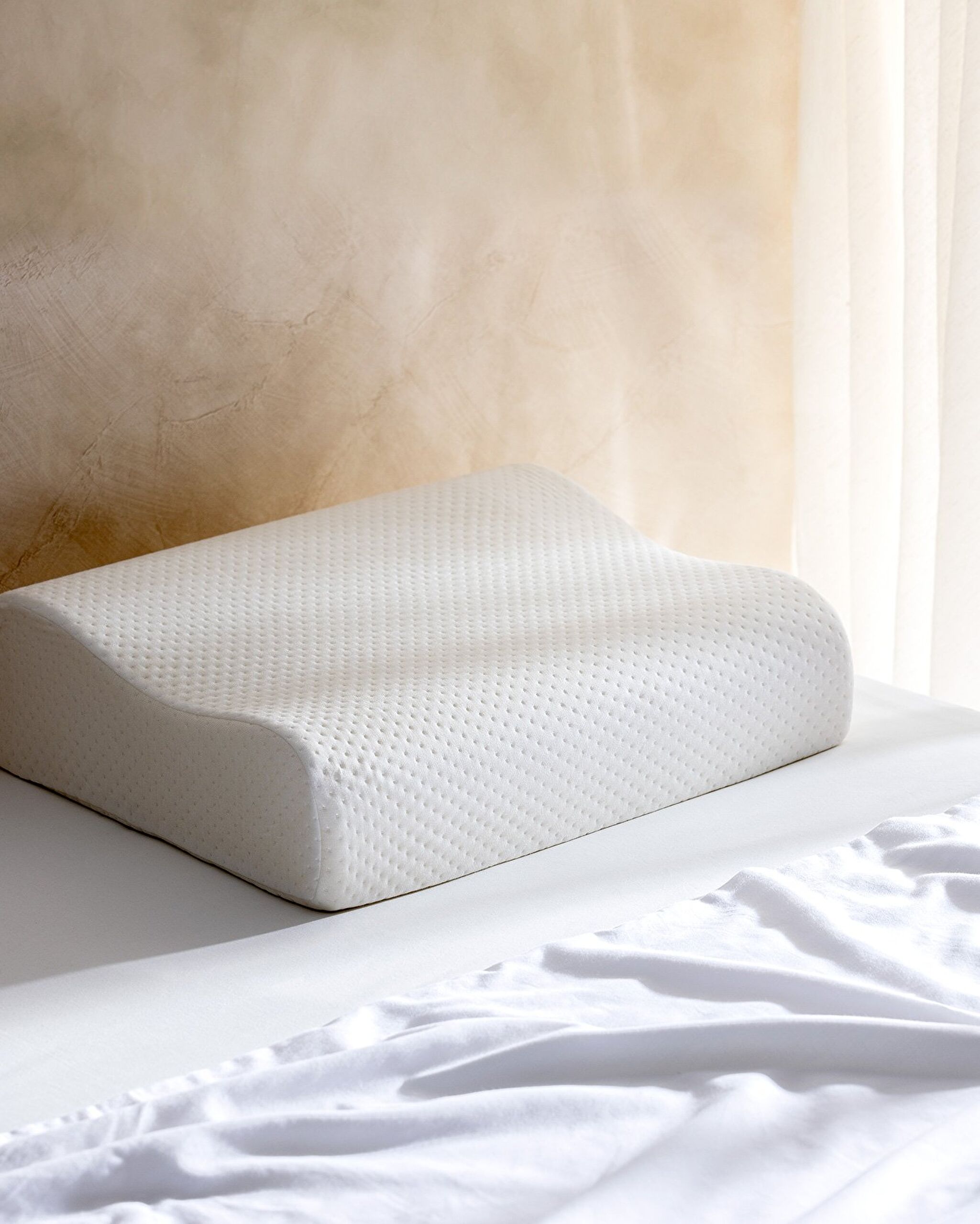 Valeria Visco Orthopedic Pillow - White - 52x42 cm - 0