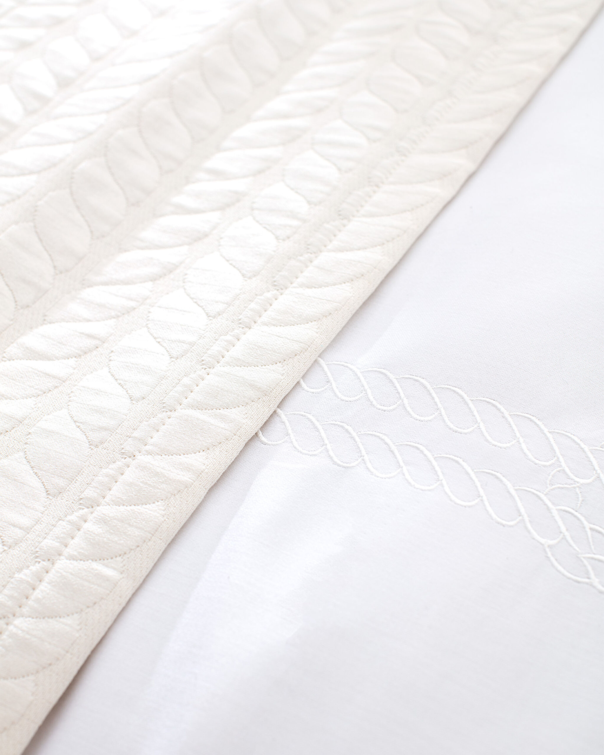 Parure de Lit Double Rodez - Blanc - Collection Yacht - 6