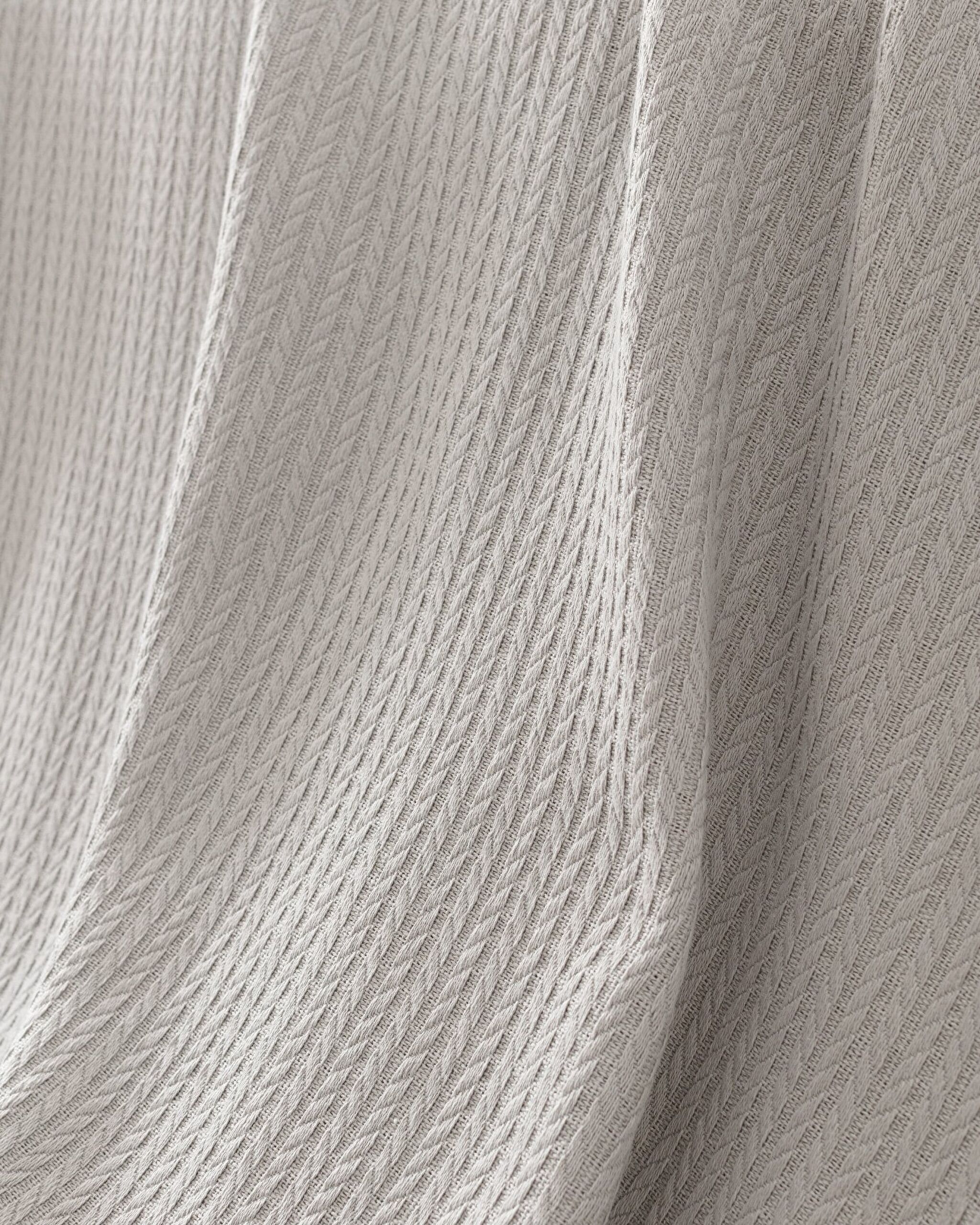 Couvre-lit double 100 % coton Madelyn - Gris clair - 2