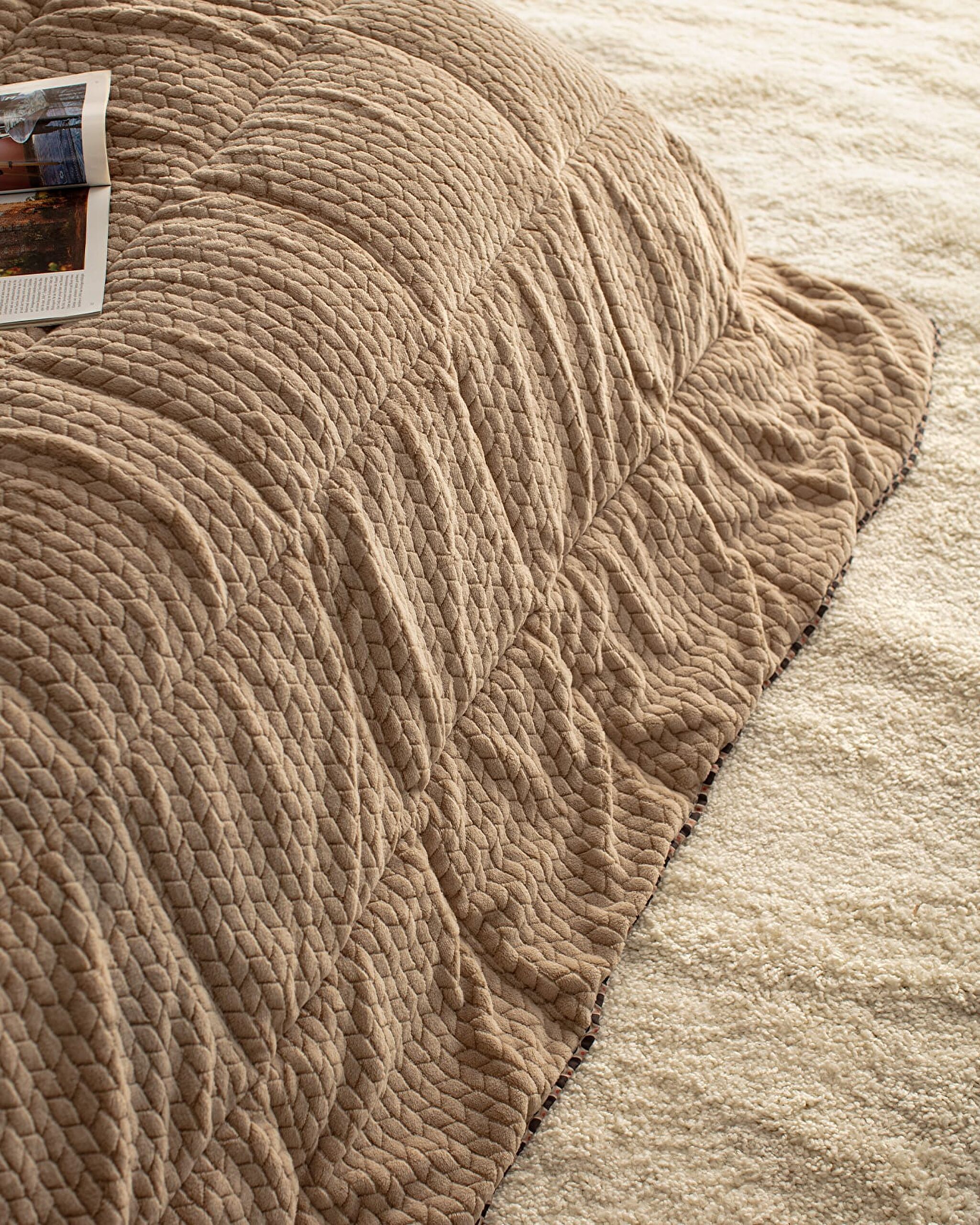 Vincent Wellsoft-Bettdeckenset für Doppelbetten, Beige - 3