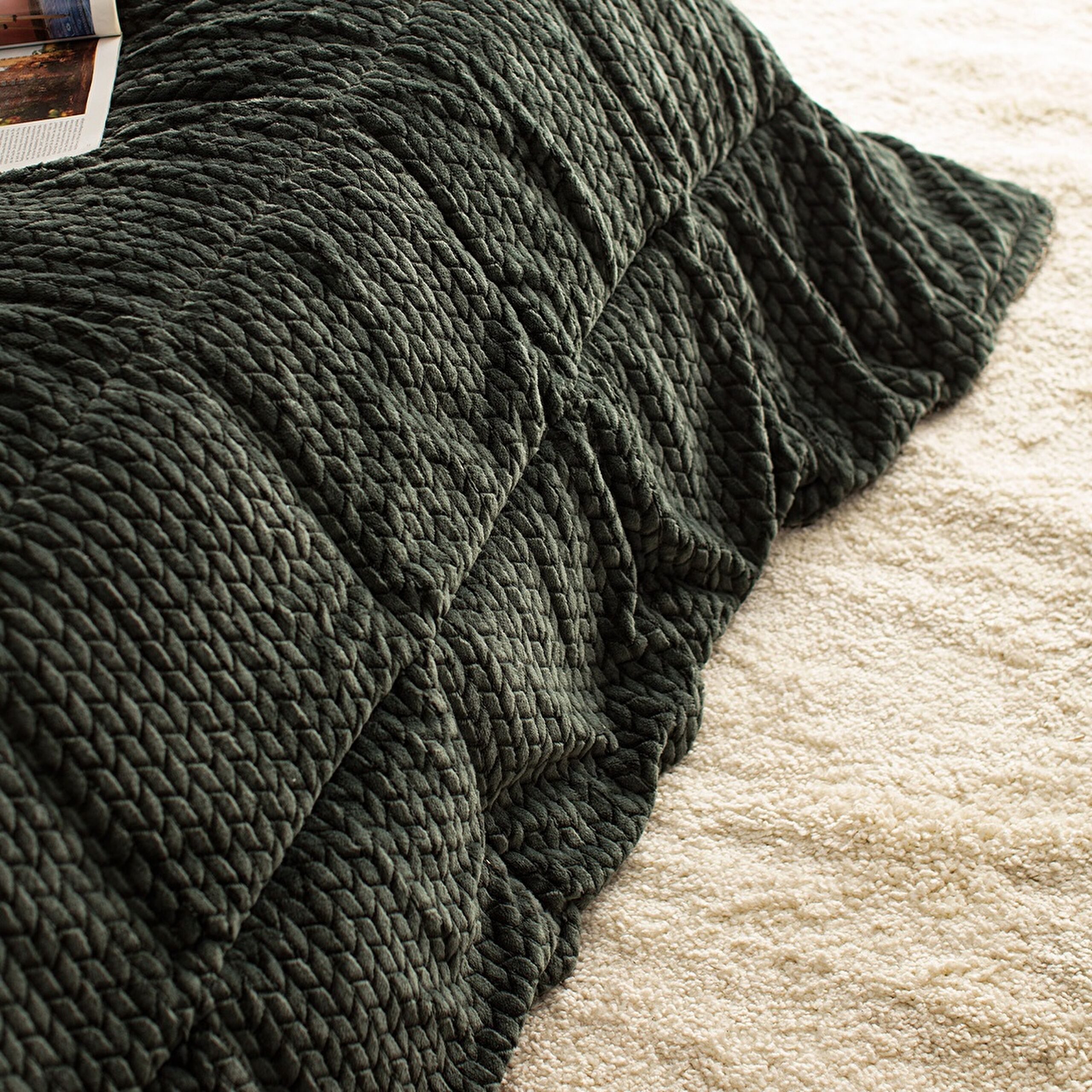 ⁠ Vincent Double Wellsoft Comforter Set - Πράσινο_3}