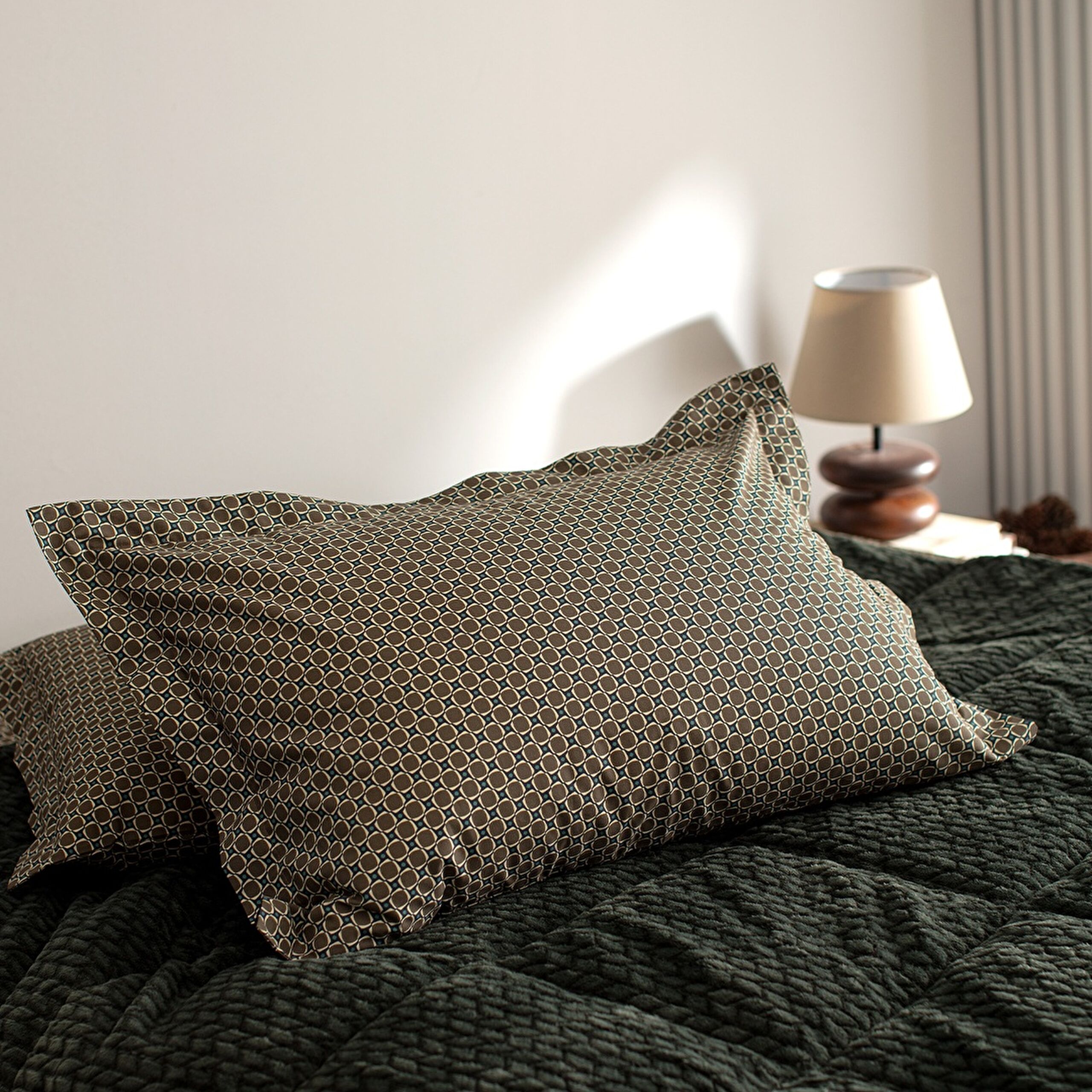 ⁠ Vincent Double Wellsoft Comforter Set - Πράσινο_5}
