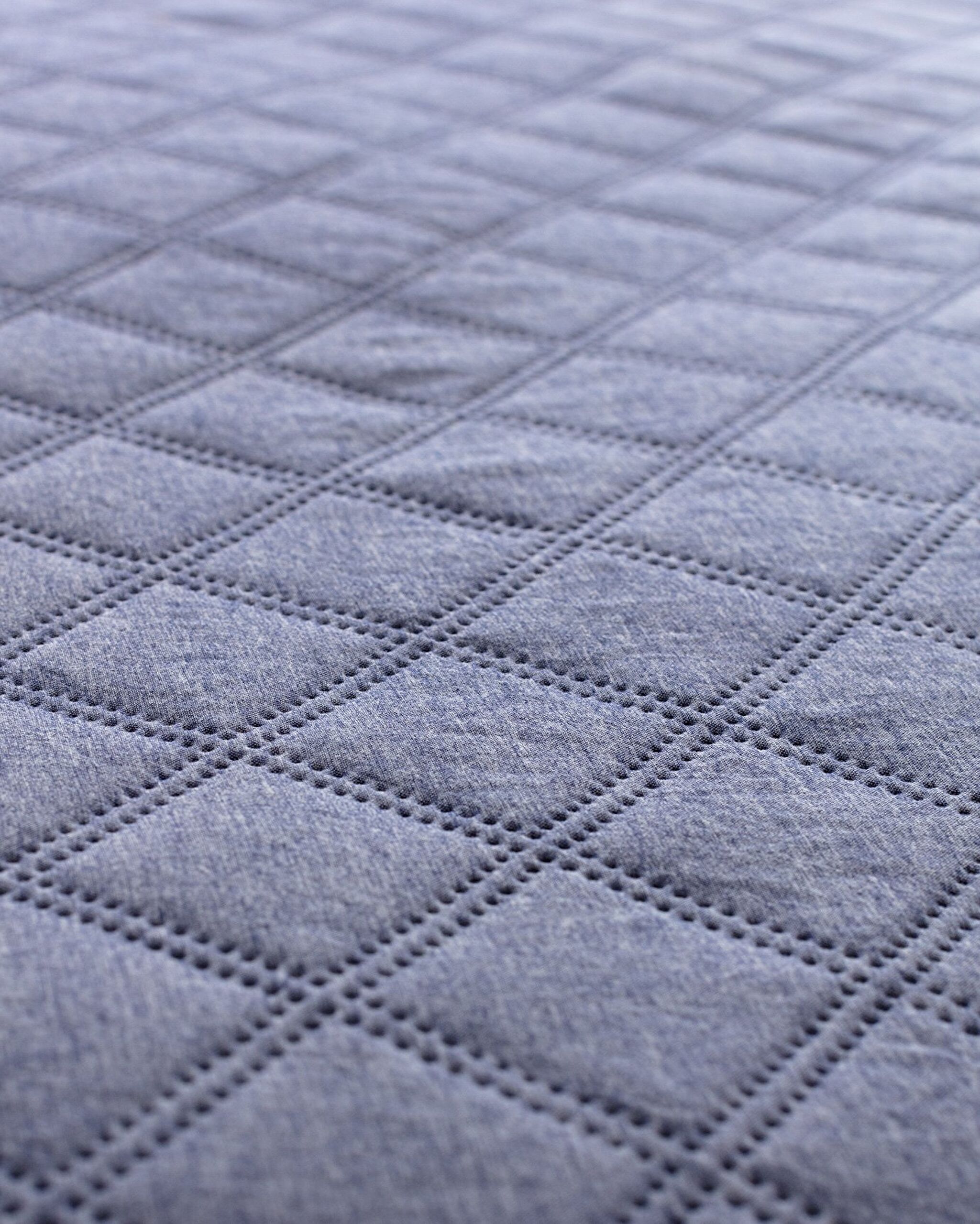 Couvre-lit double Relinda - Indigo - 5