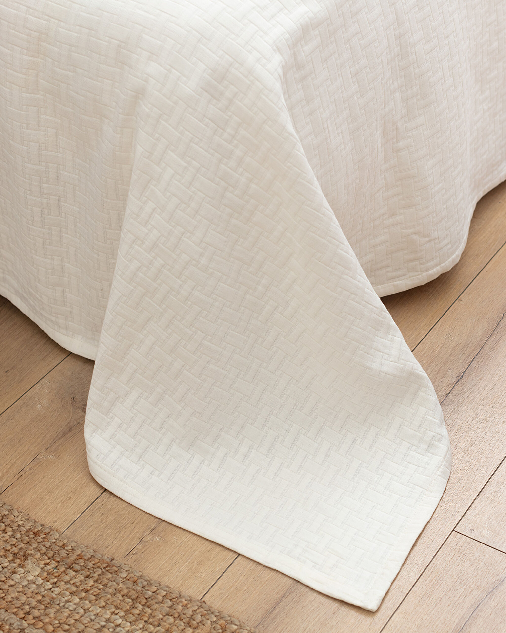 ⁠ Berthe King Size Bedspread - Συλλογή Yacht - Λευκό_3}