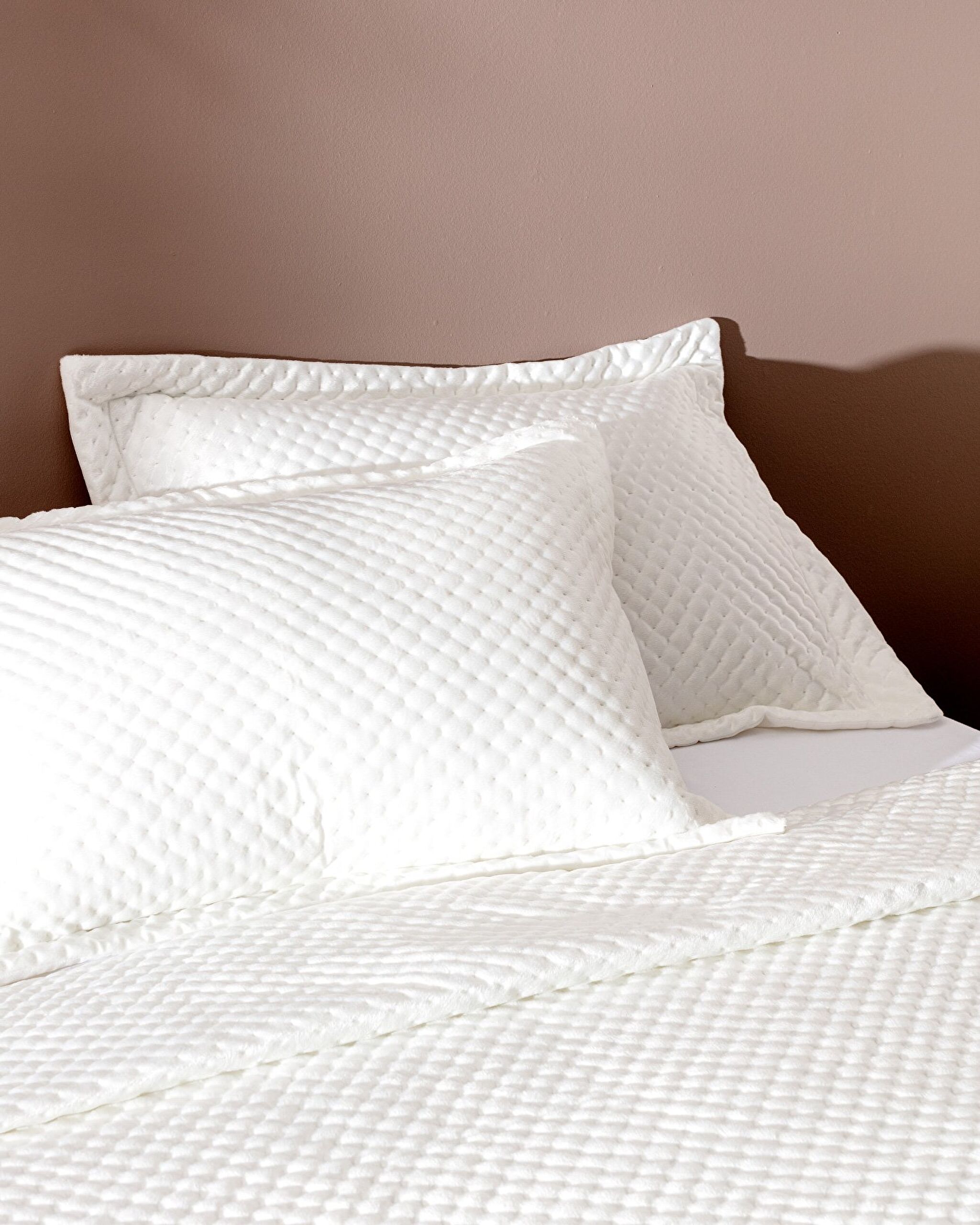 Couvre-lit double en velours Boulogne - 1