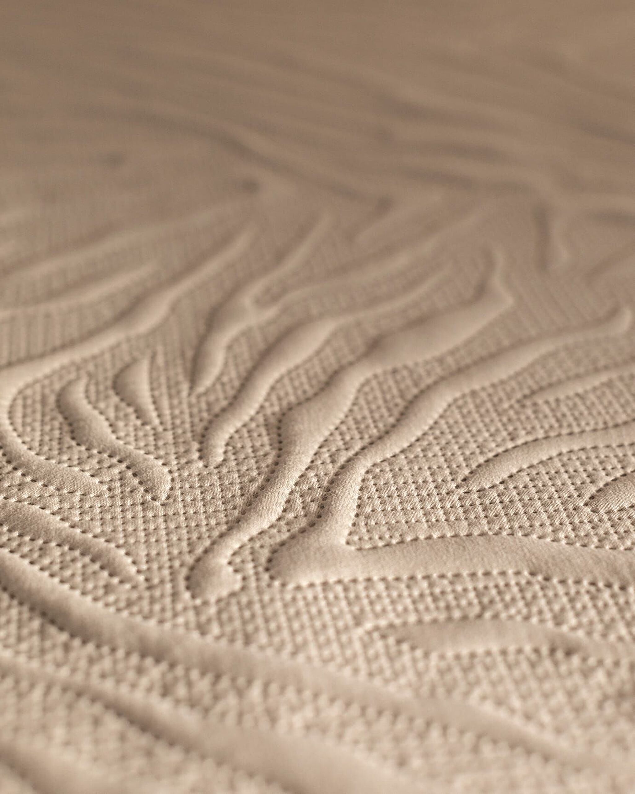 Cher King-Size-Tagesdecken-Set – Beige - 6