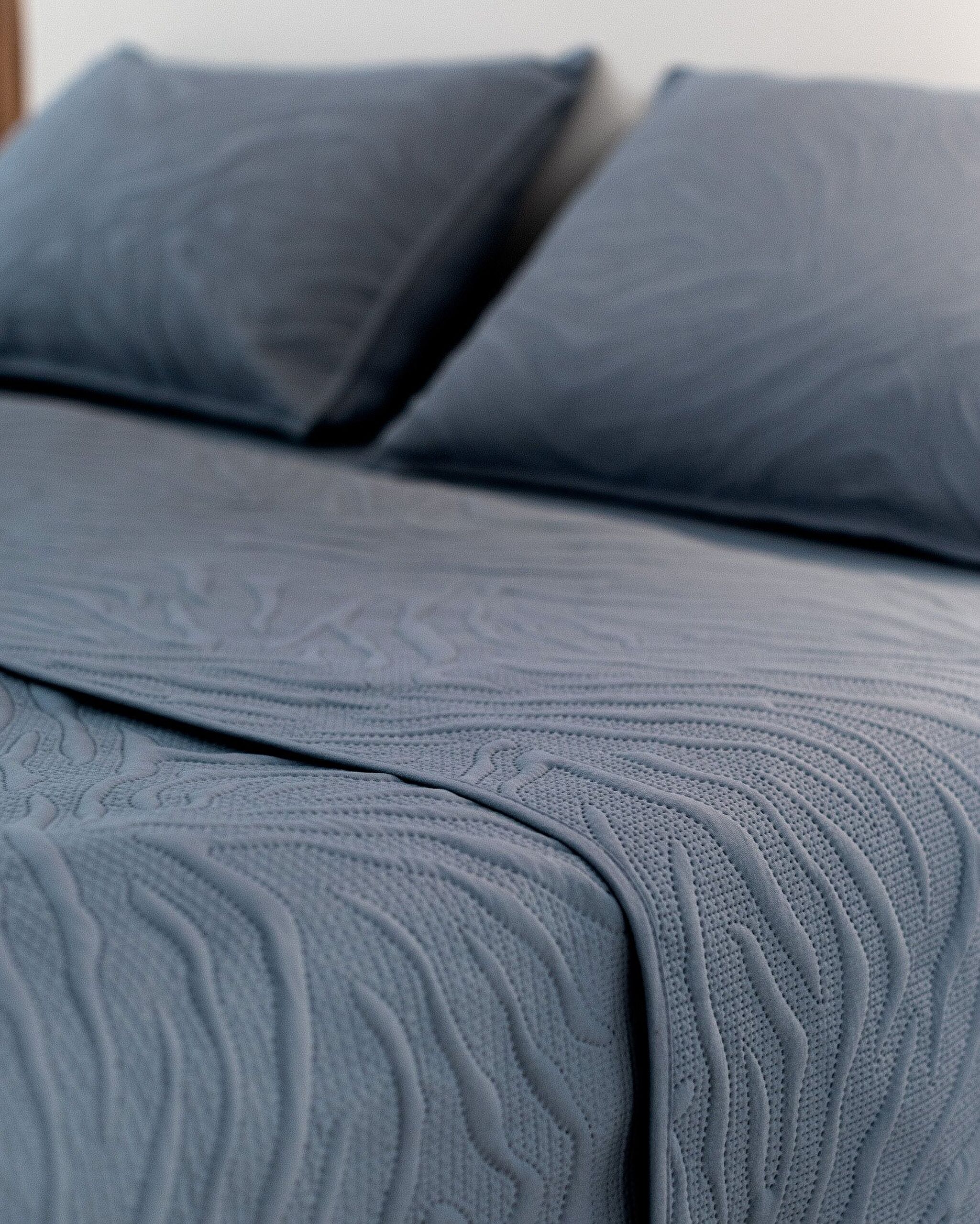 Cher King-Size-Tagesdecken-Set – Indigo - 2