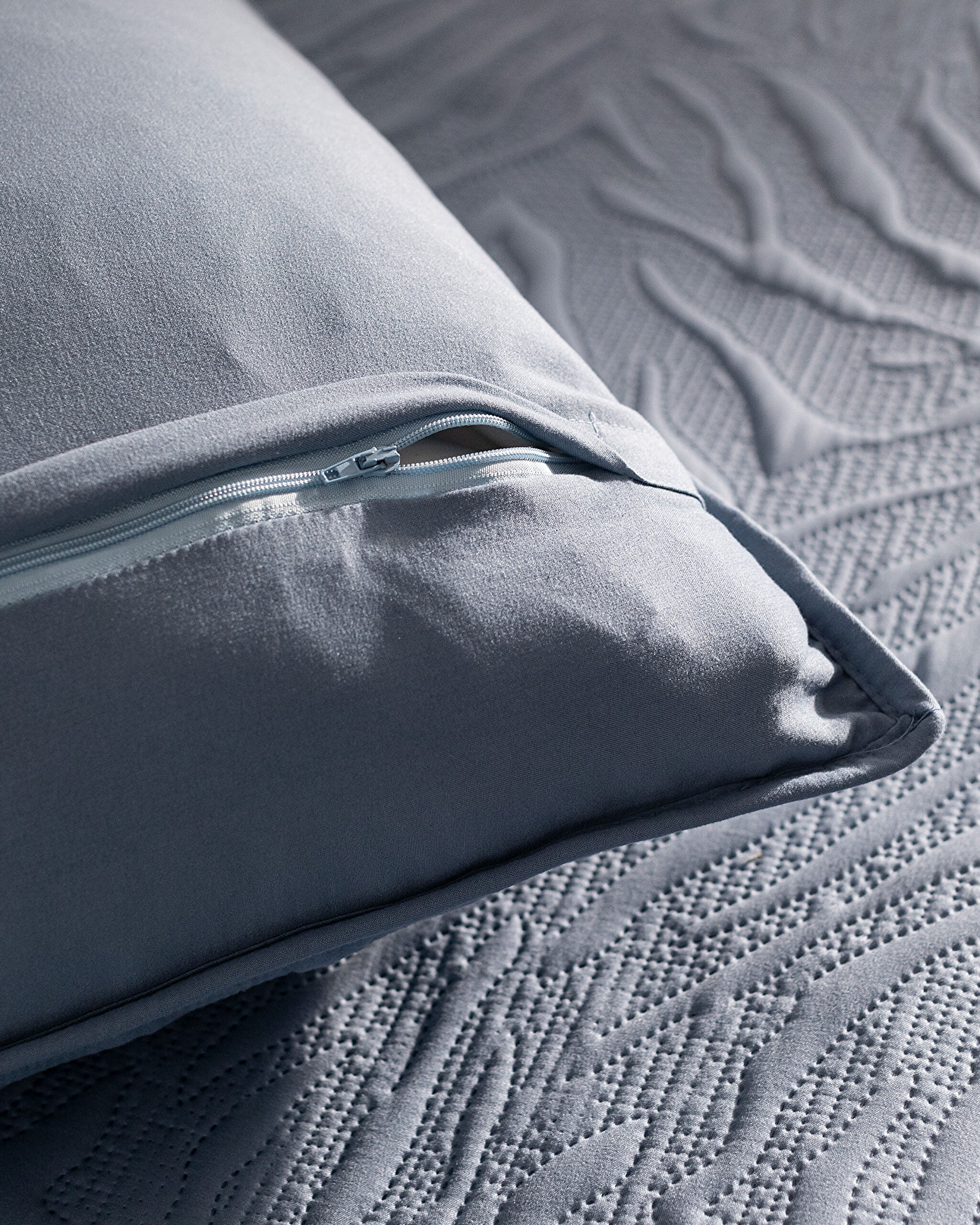 Cher King-Size-Tagesdecken-Set – Indigo - 3