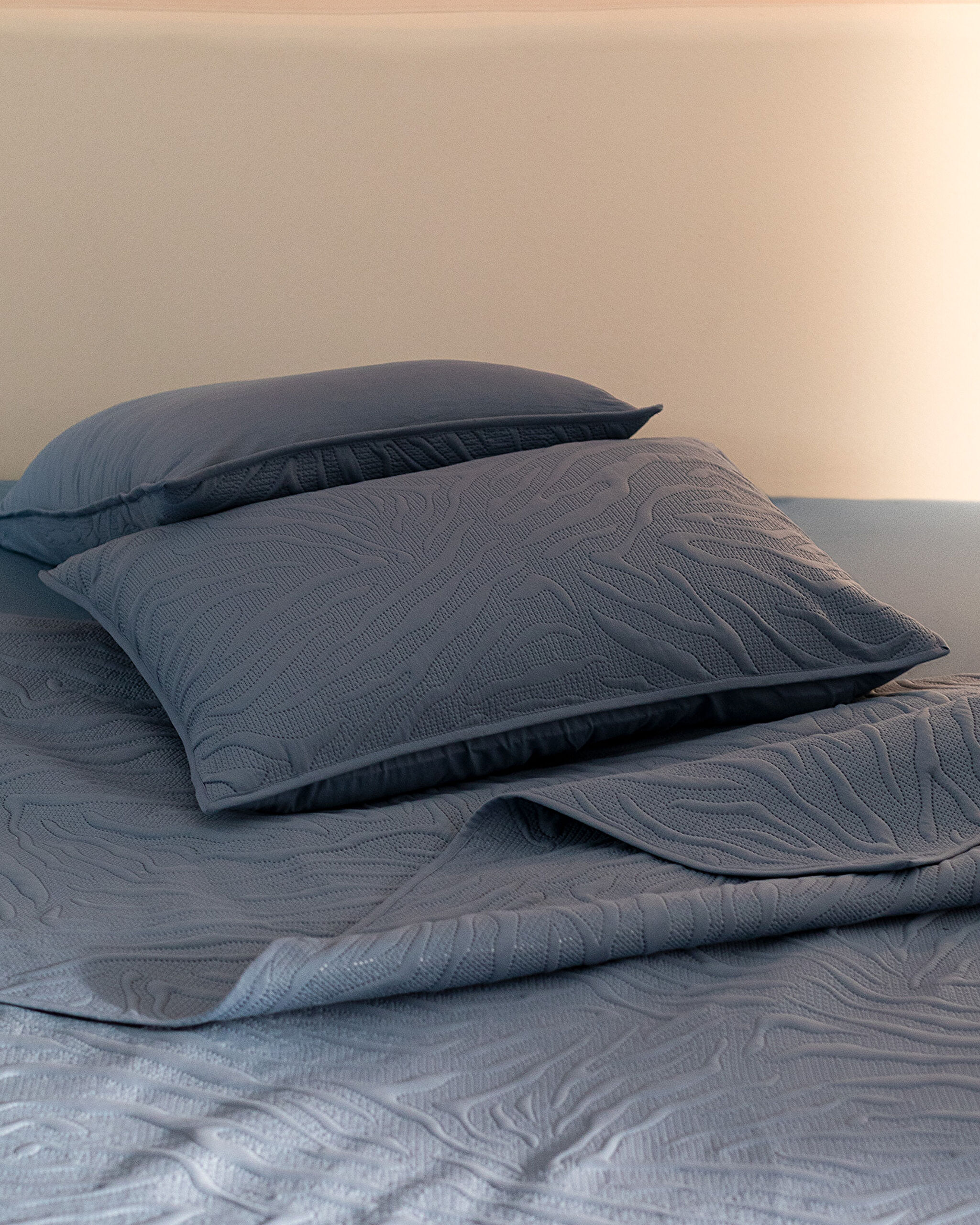 Cher King-Size-Tagesdecken-Set – Indigo - 4