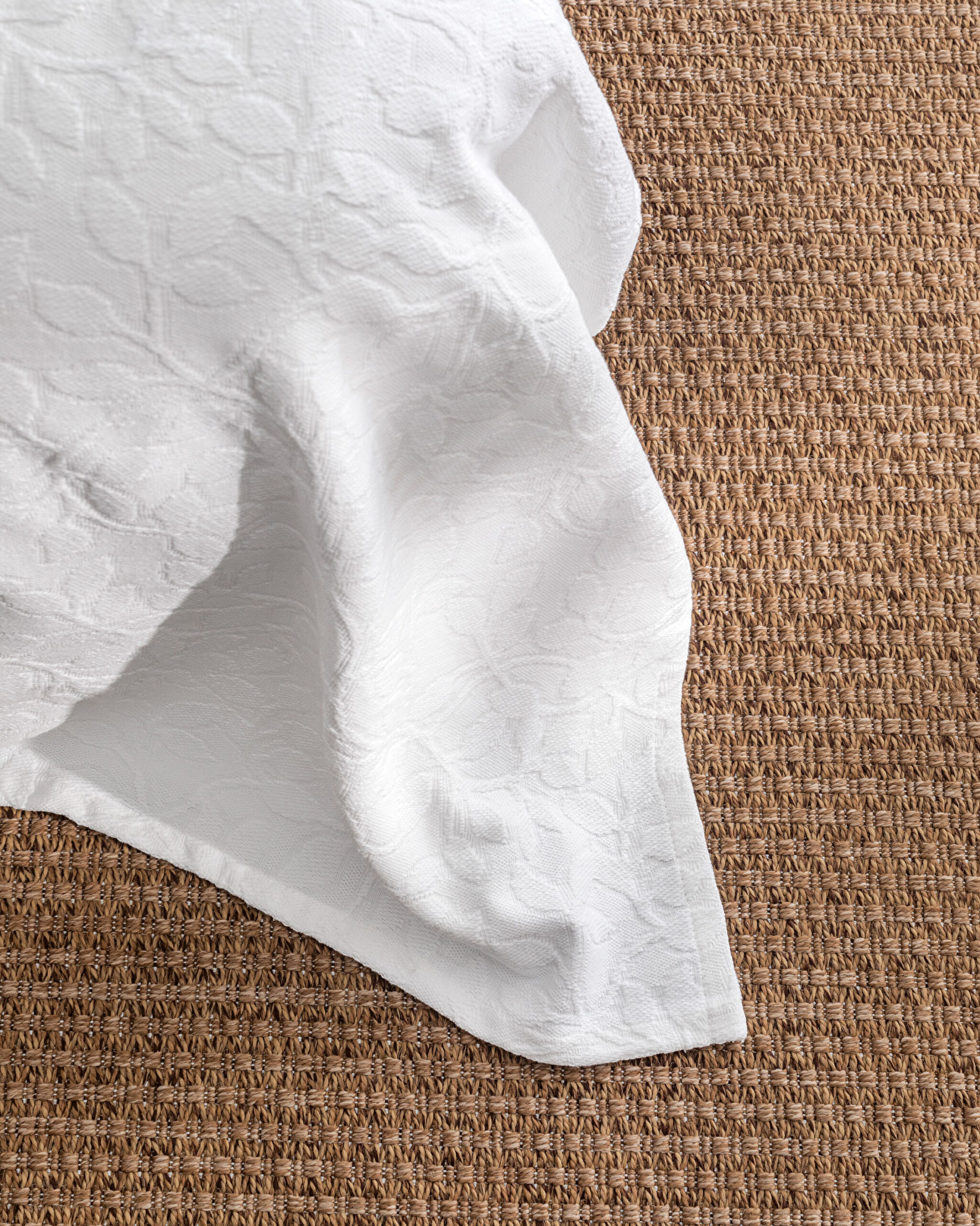 Chantal King Size Tagesdecke aus 100 % Baumwolle – Weiß - 5