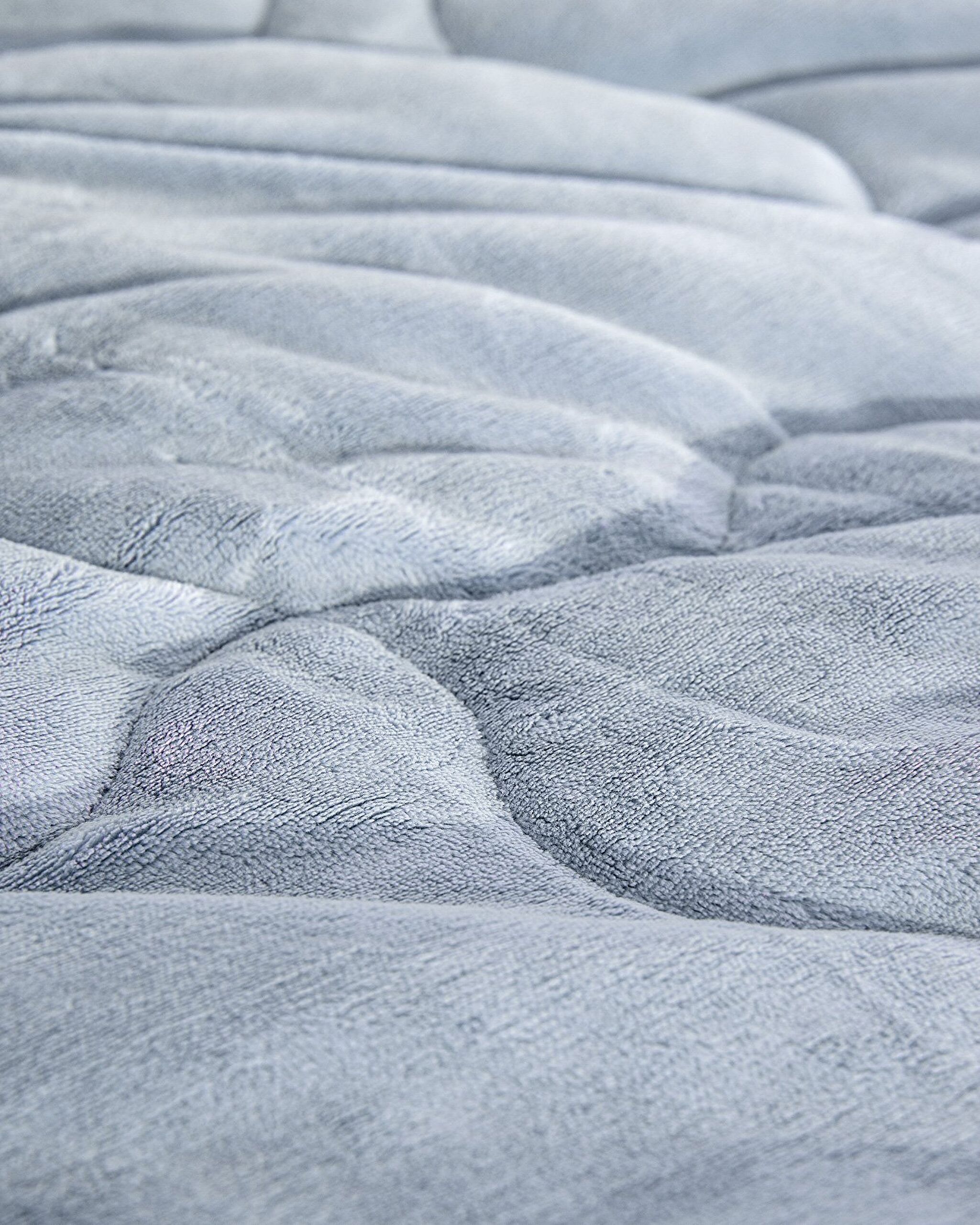 Kaira King Size Comforter Set - İndigo - 5