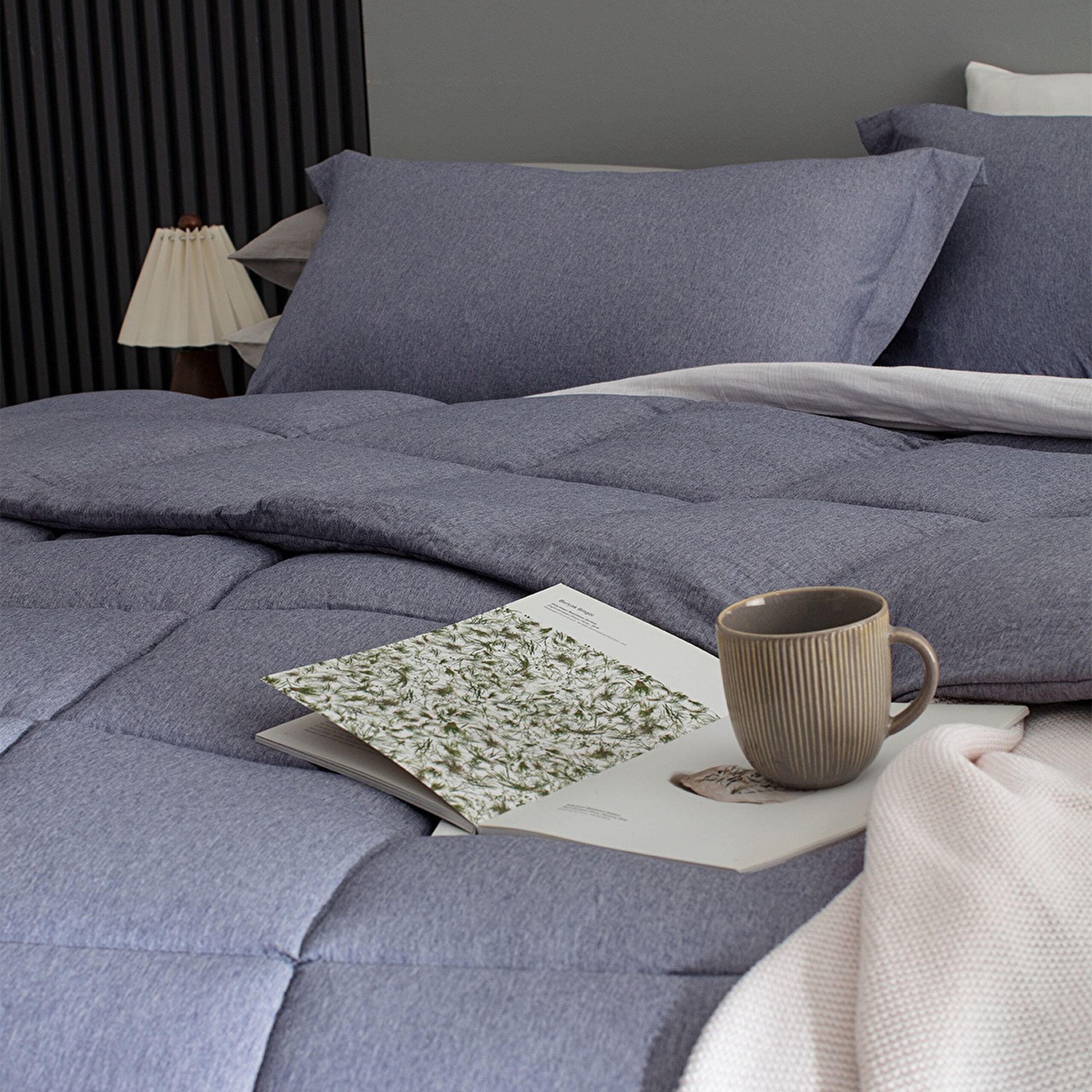 ⁠ Σετ Comforter King Size Meleni - Indigo_2}