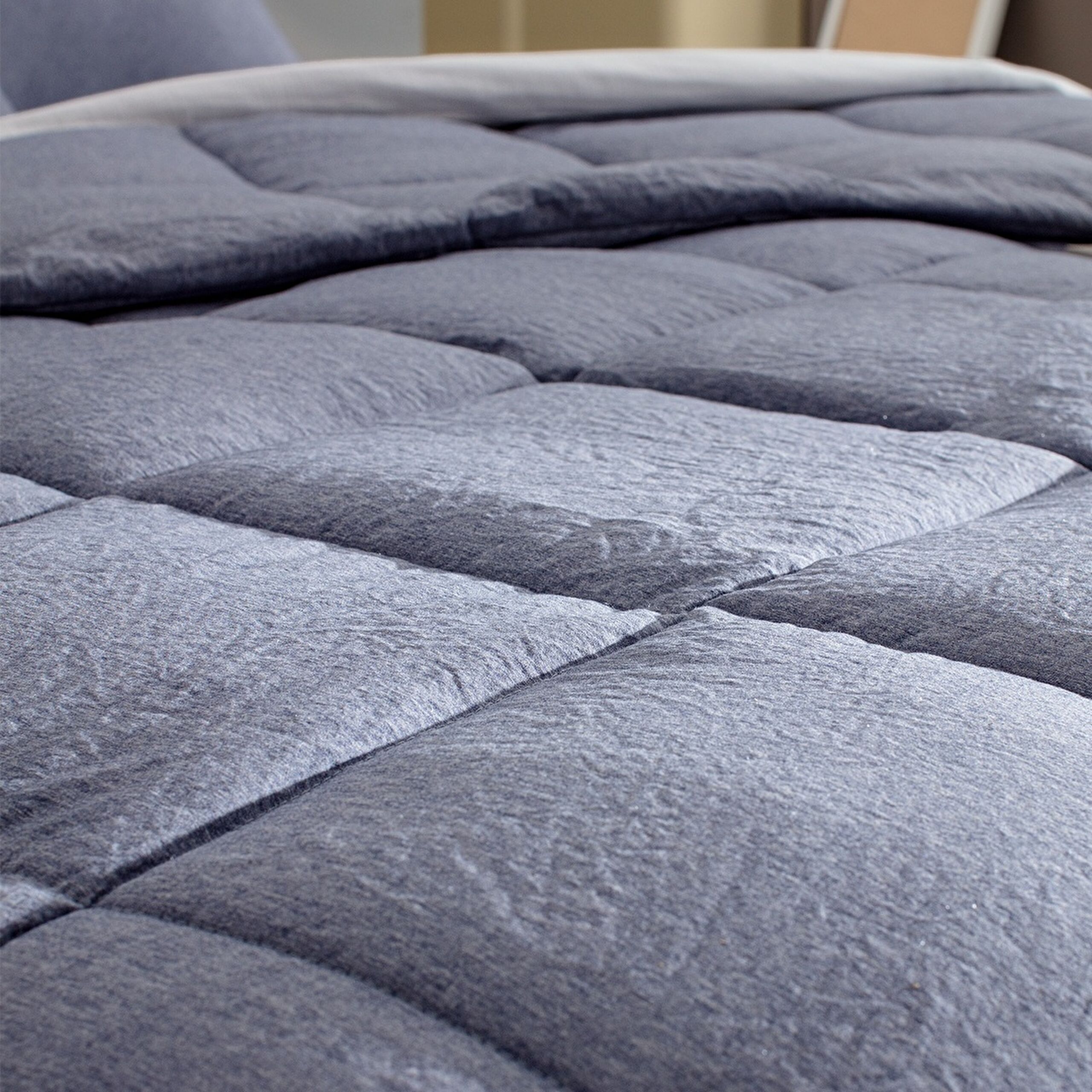 ⁠ Σετ Comforter King Size Meleni - Indigo_1}
