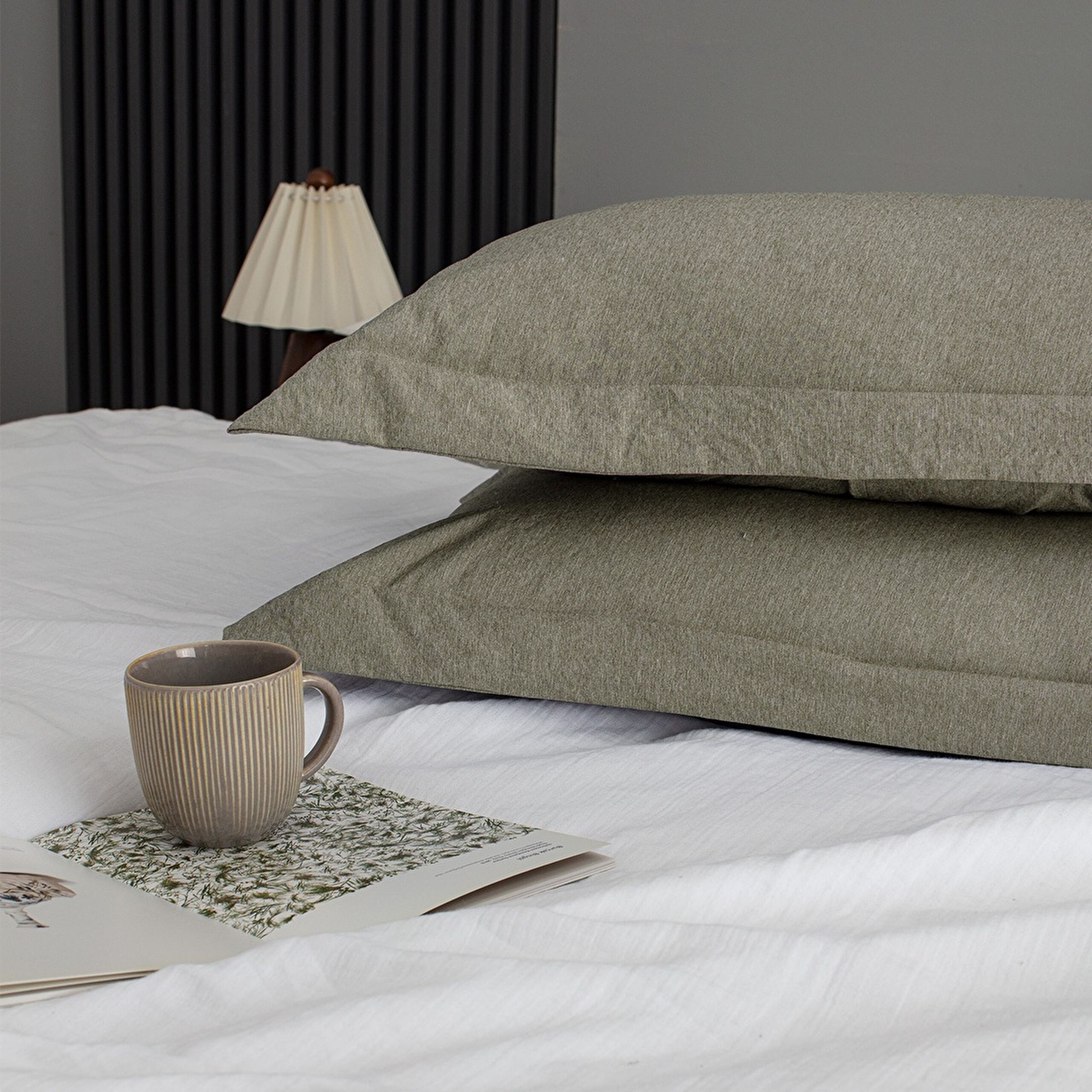 ⁠ Σετ Comforter King Size Meleni - Χακί_3}
