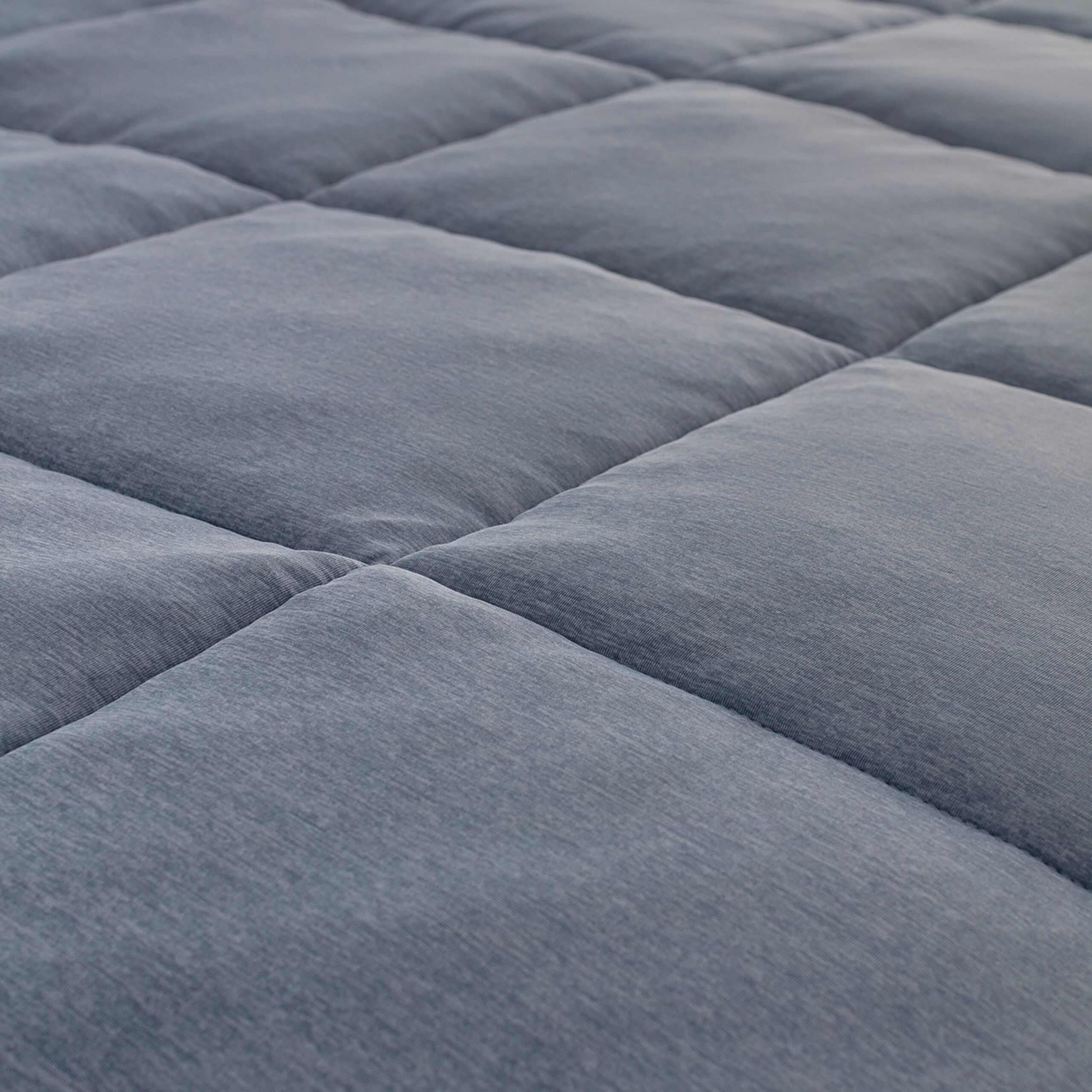 Ensemble d'édredon simple en bambou İlus - Bleu - 4