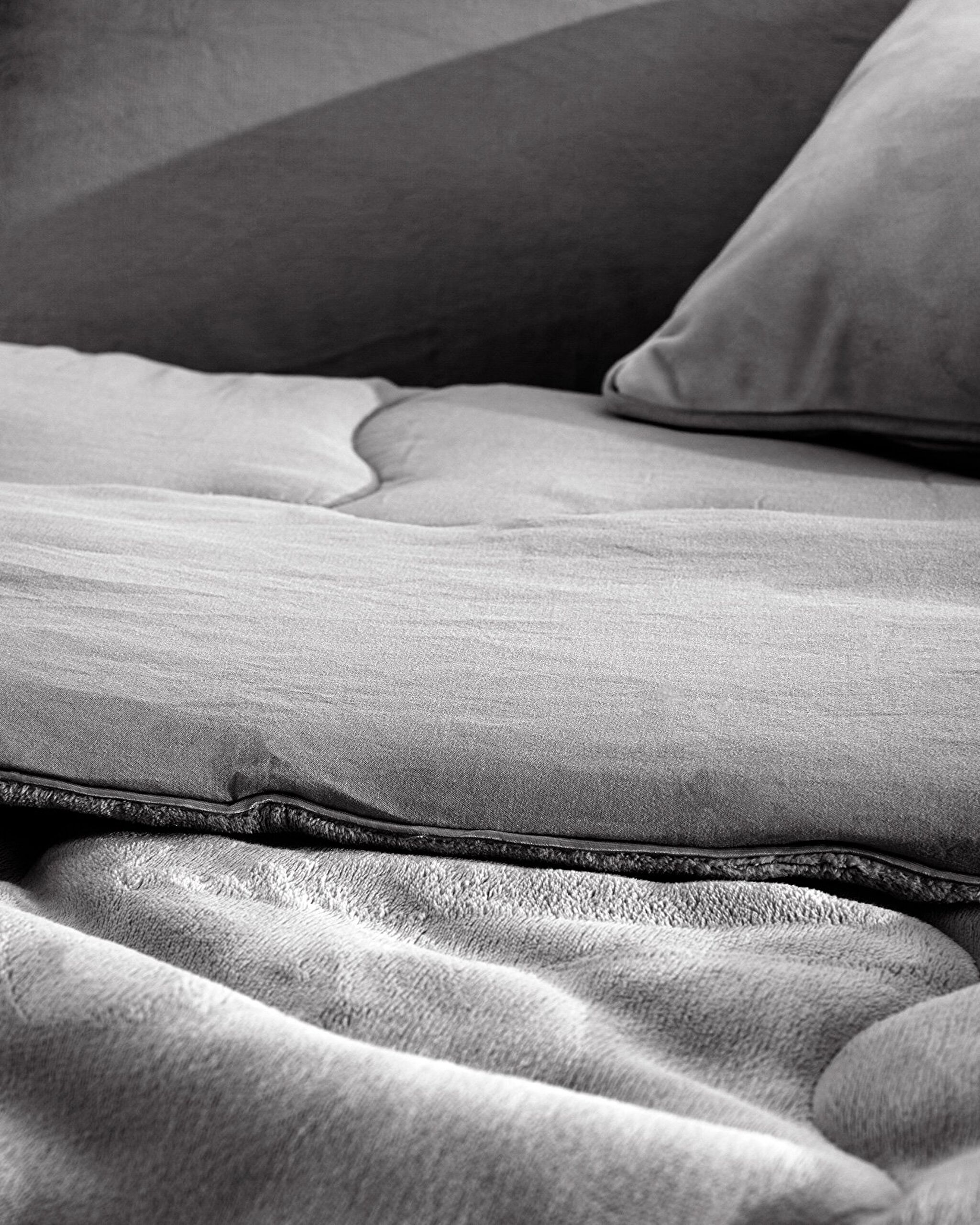 Kaira Tek Kişilik Comforter Set - Antrasit - 4