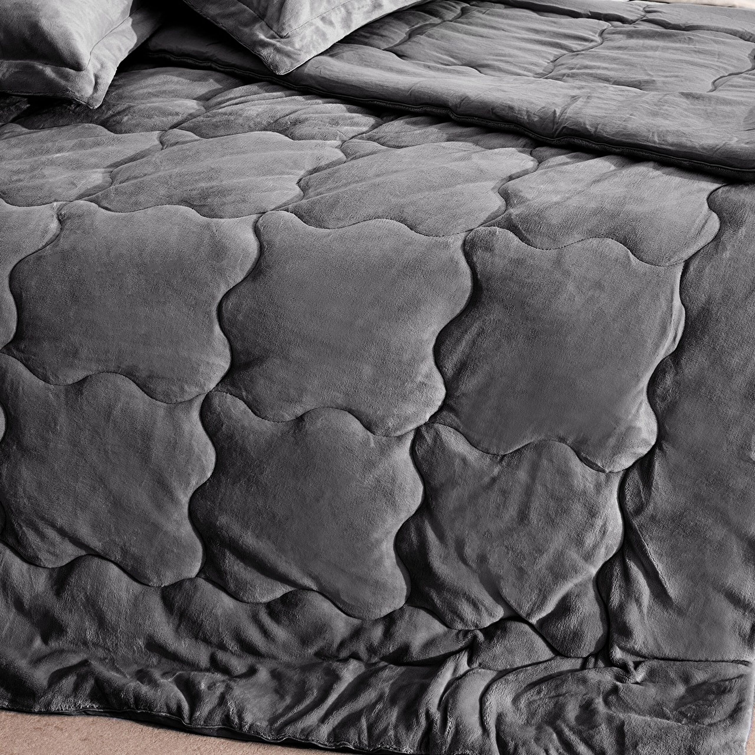 ⁠ Σετ Μονό Comforter Kaira - Anthracite_6}