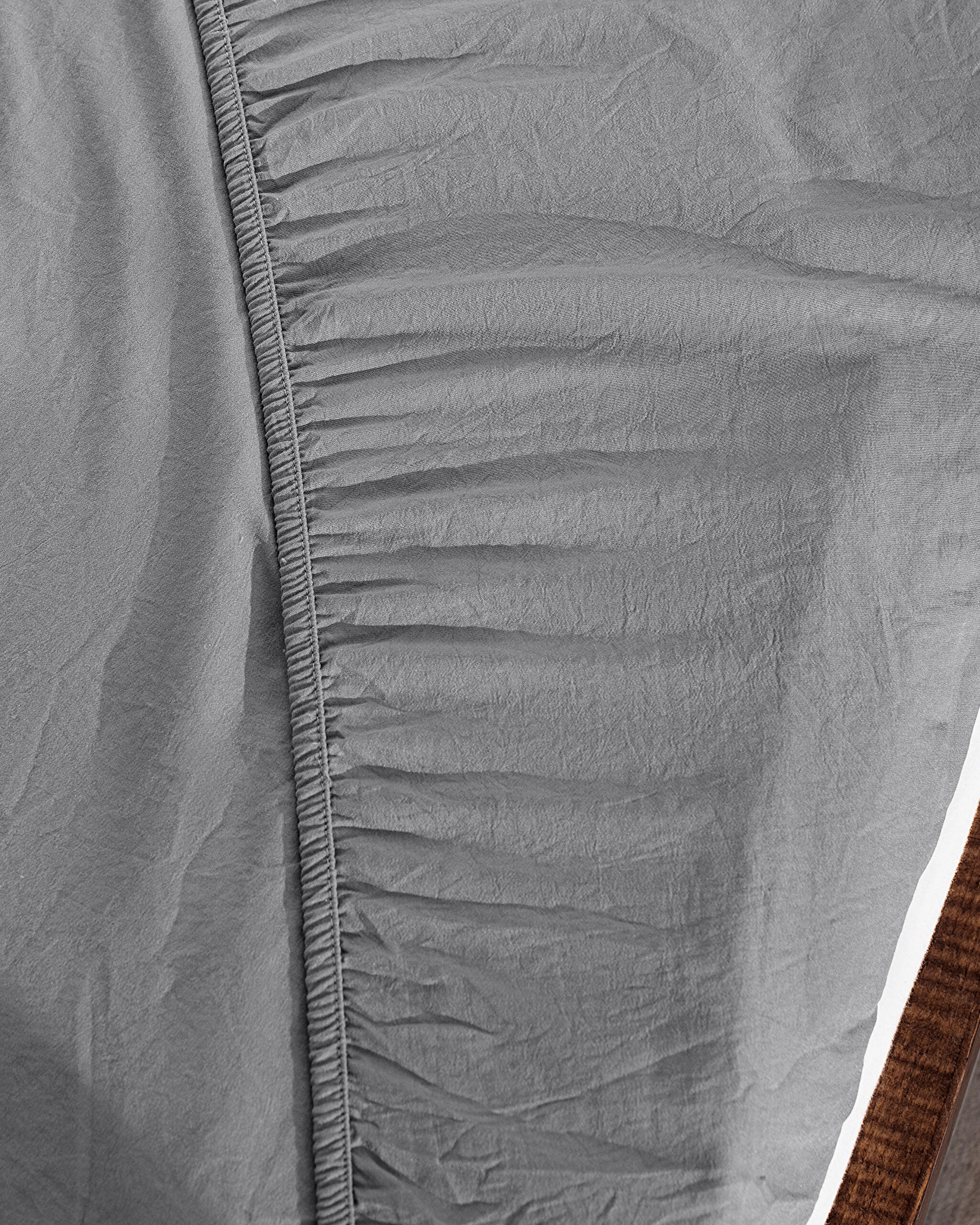 Kaira Tek Kişilik Comforter Set - Antrasit - 8