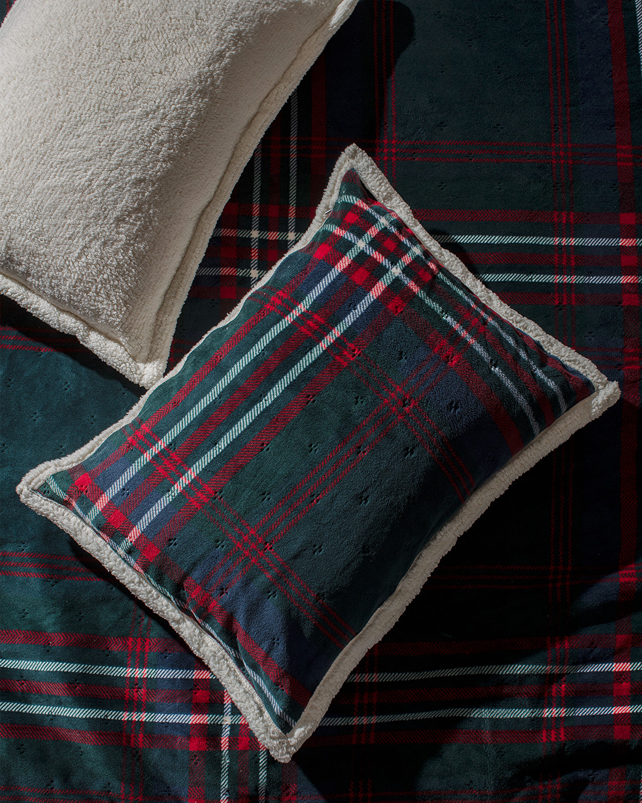 Couvre-lit simple Sherpa Palloys - Bleu marine - 4