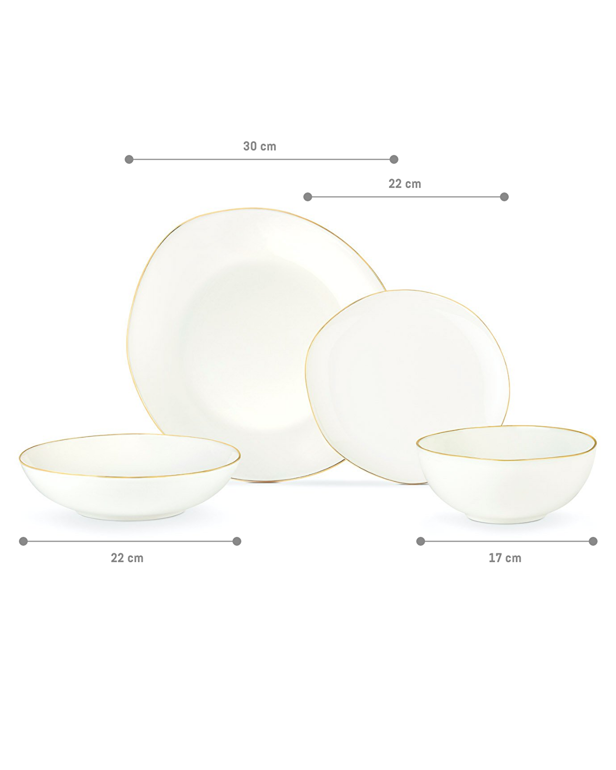Alette Dinner Set  24 Pcs - 6