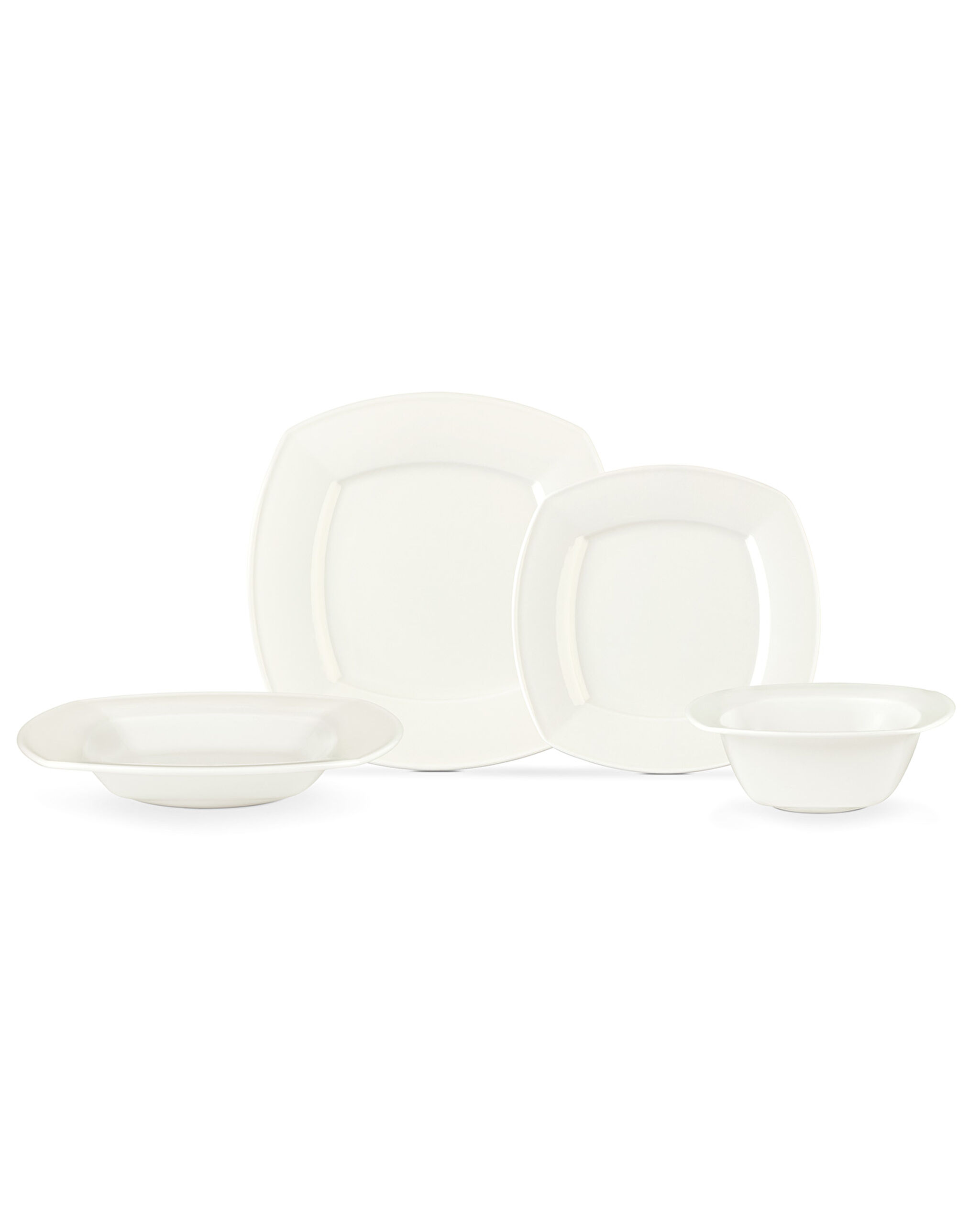 Service de table Noya 24 pièces pour 6 personnes - Blanc - 5