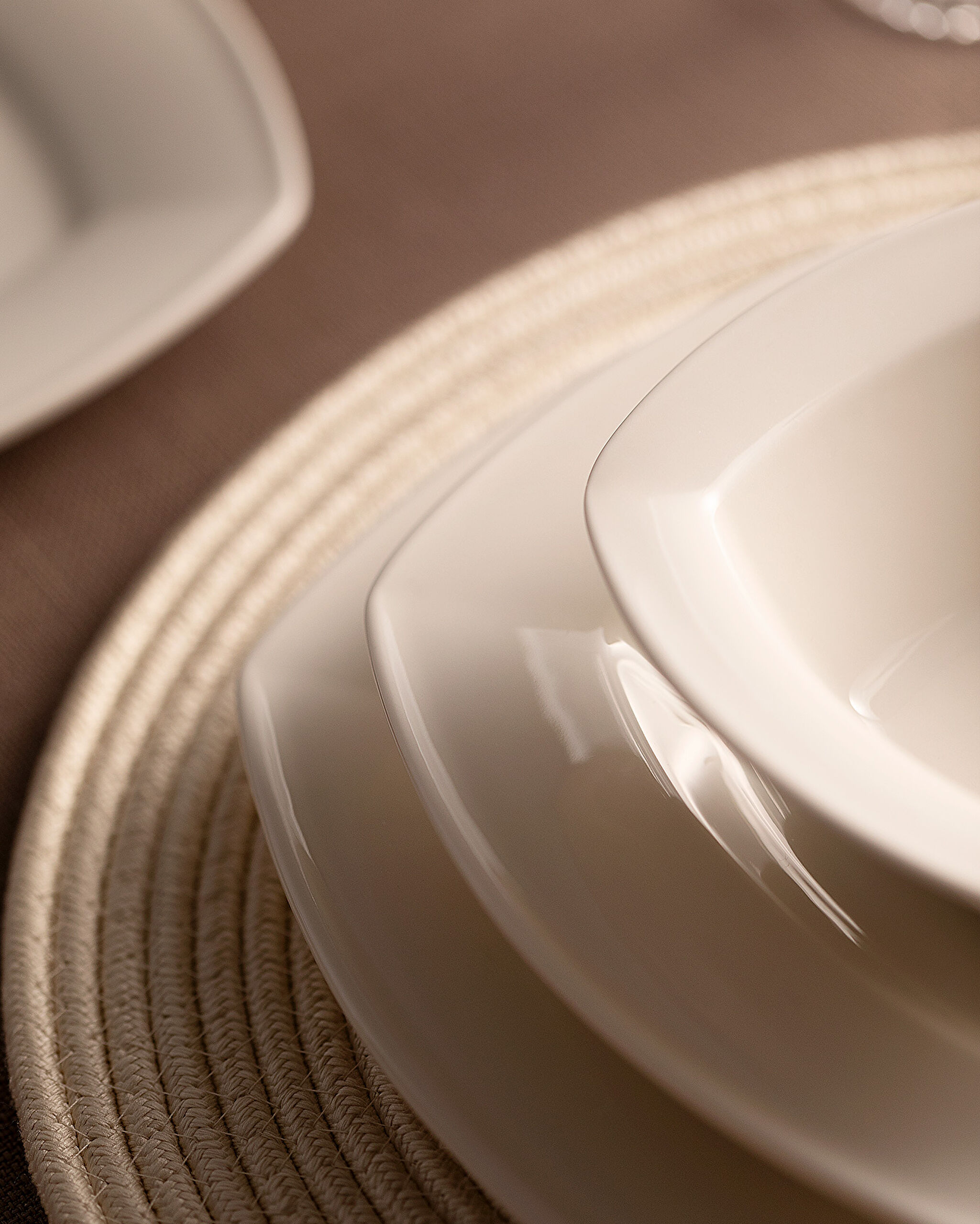 Service de table Noya 24 pièces pour 6 personnes - Blanc - 4