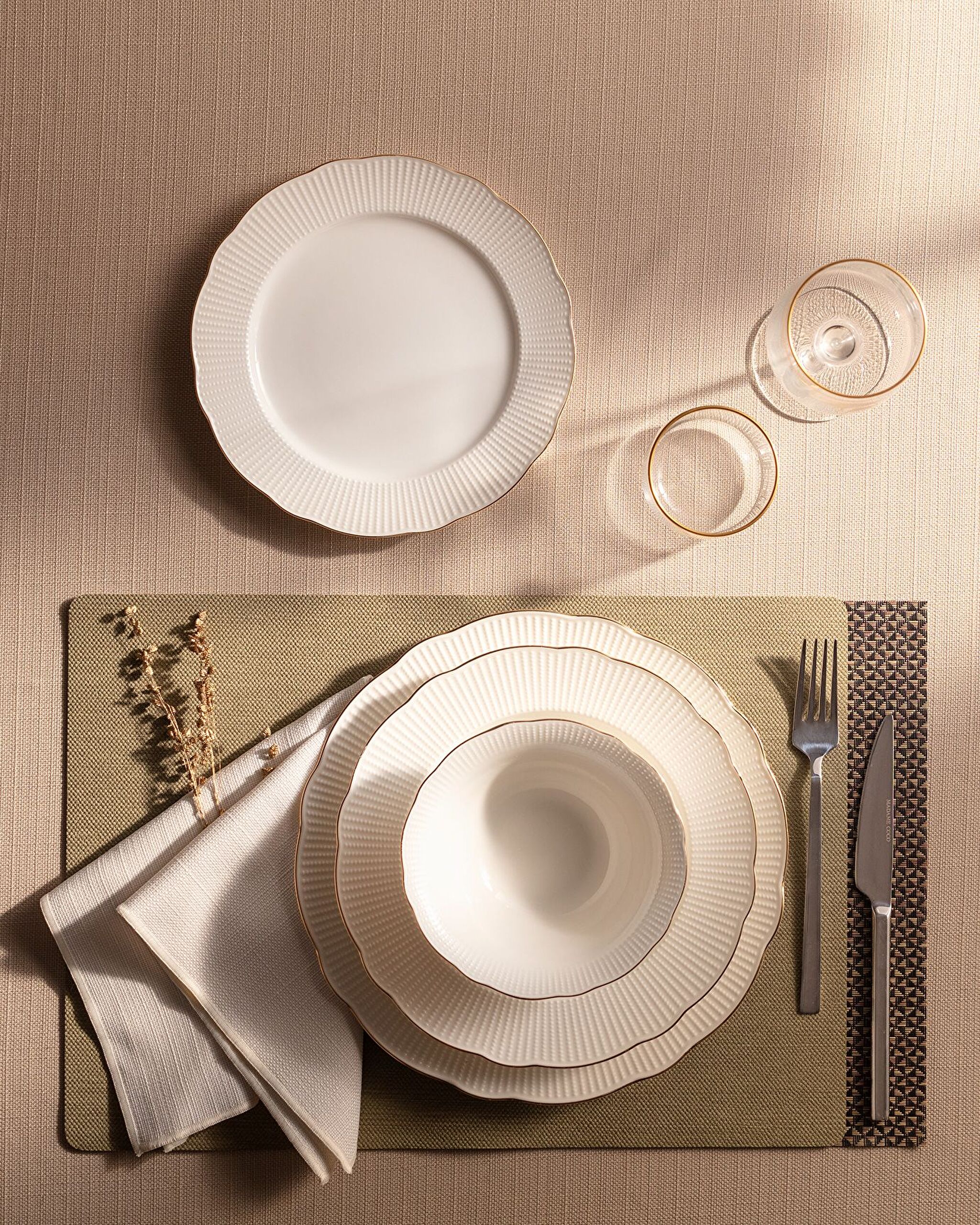 Delron Dinner Set  24 Pcs - 1