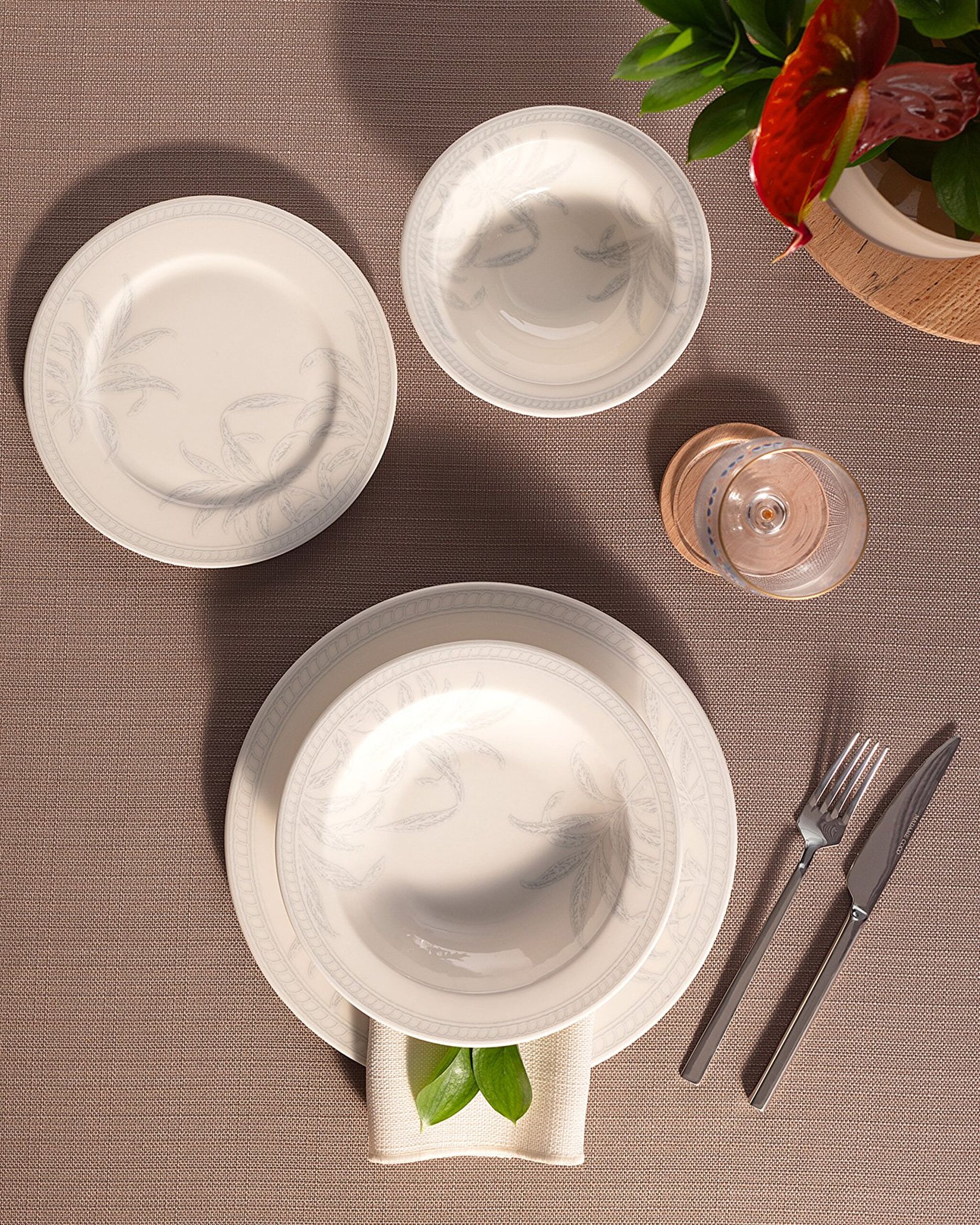 طقم عشاء لافينيا 24 قطعة - 0