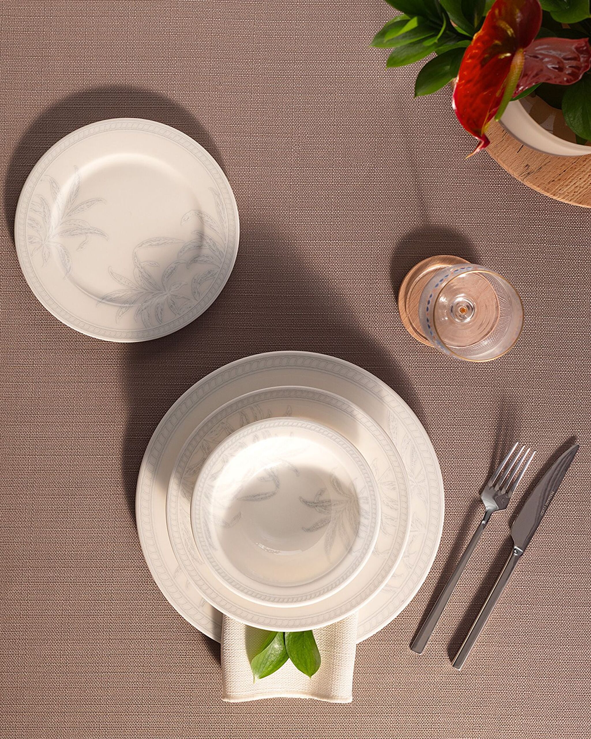 طقم عشاء لافينيا 24 قطعة - 1