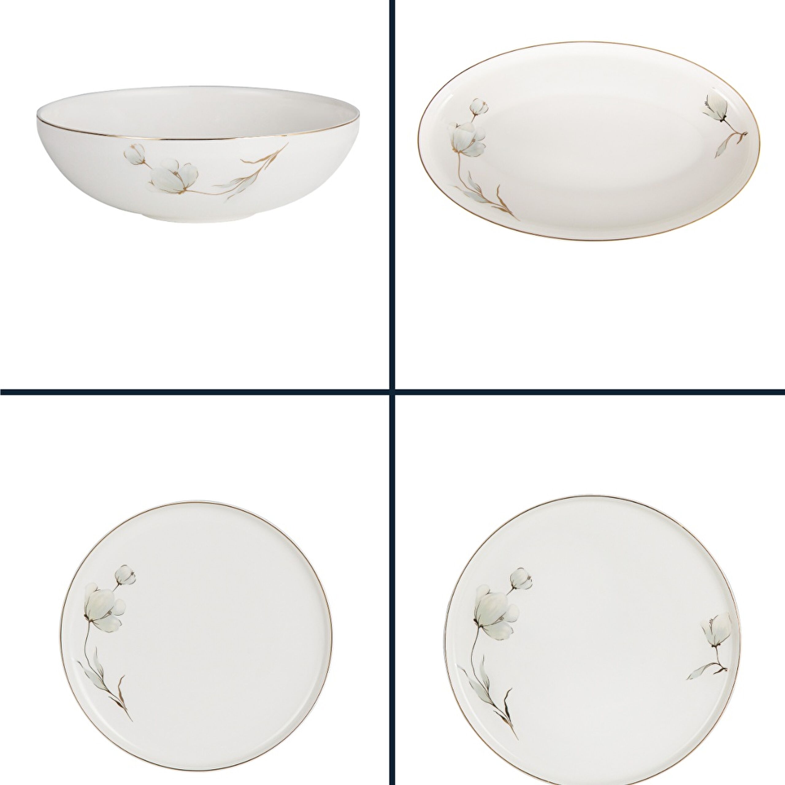 Diner Set 56 Pcs Floretta - 7