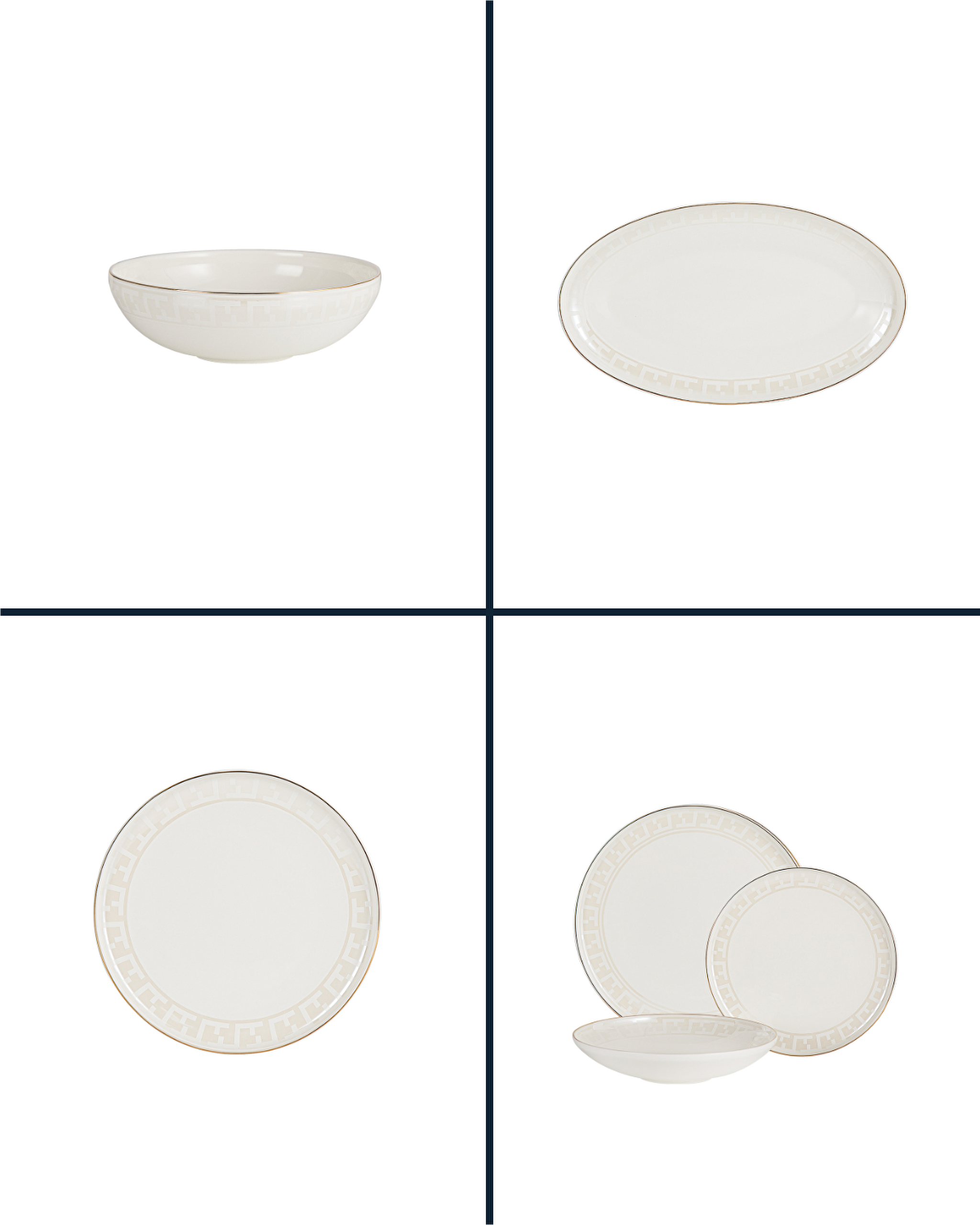 Diner Set 56 Pcs Merlin - 7