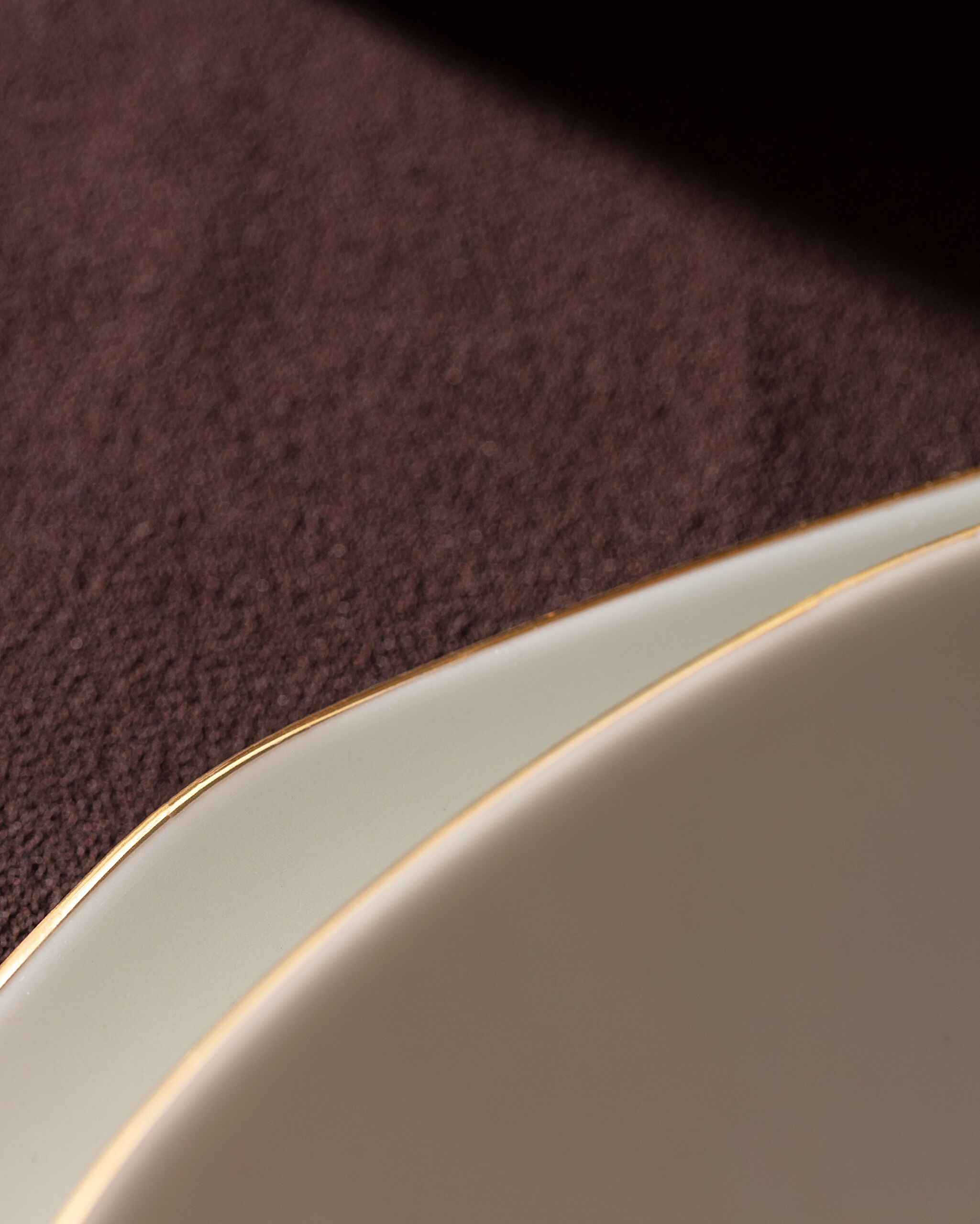 Service de table 24 pièces Collin pour 6 personnes - Blanc/Or - 5