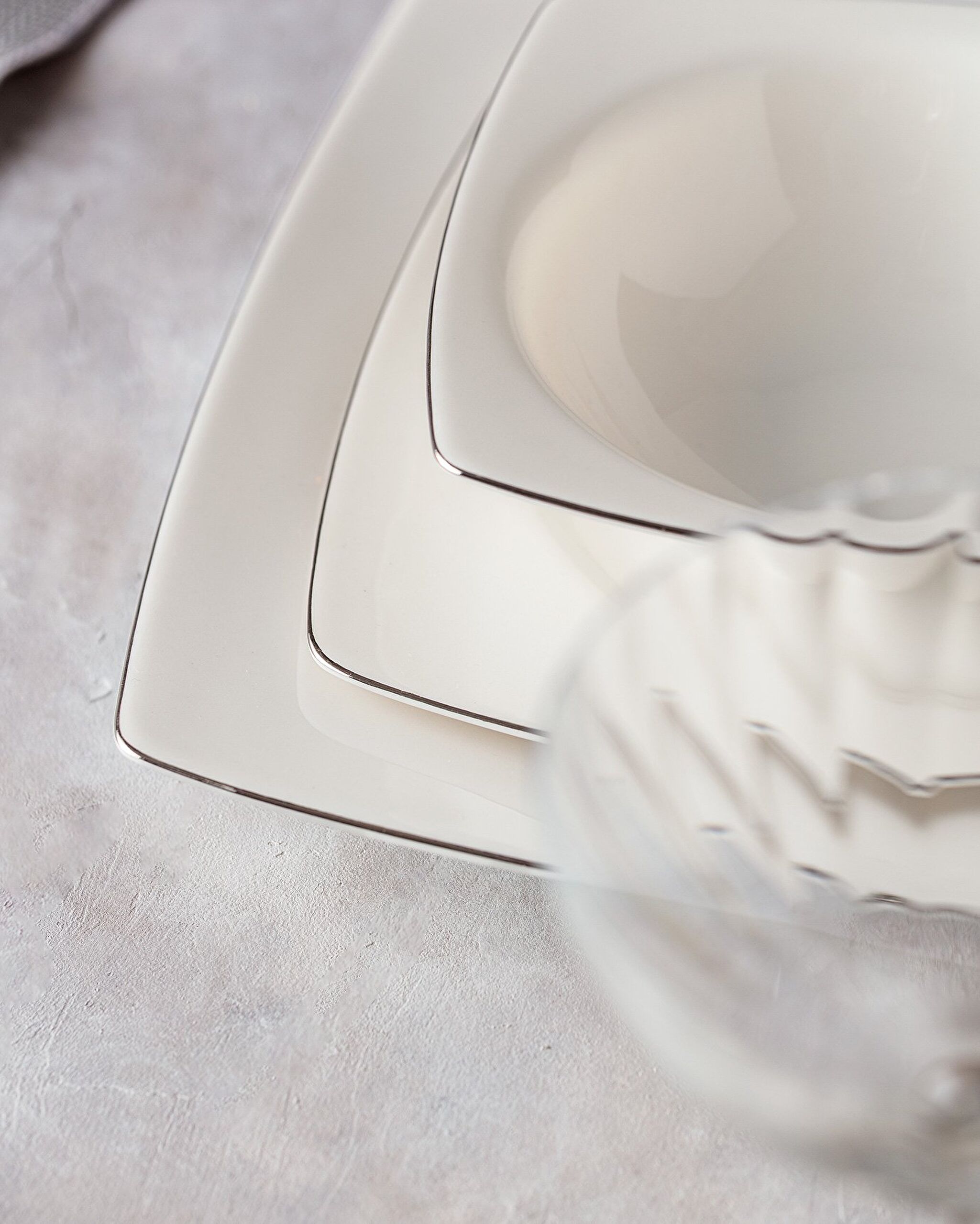 Nova 24 Piece Dinner Set Gold/platinum - 2