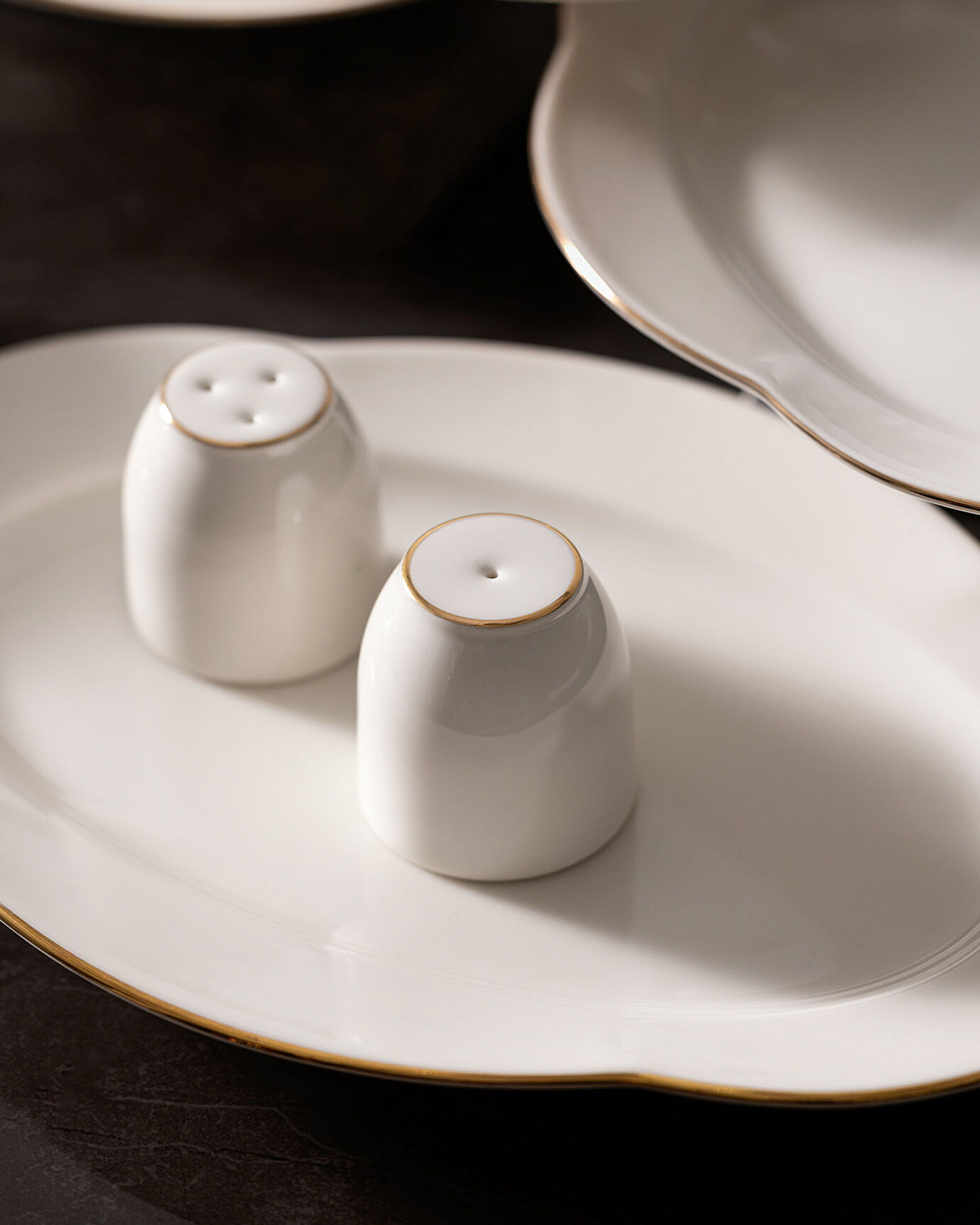 Perle 28 Piece Dinner Set Gold/platinum - 4