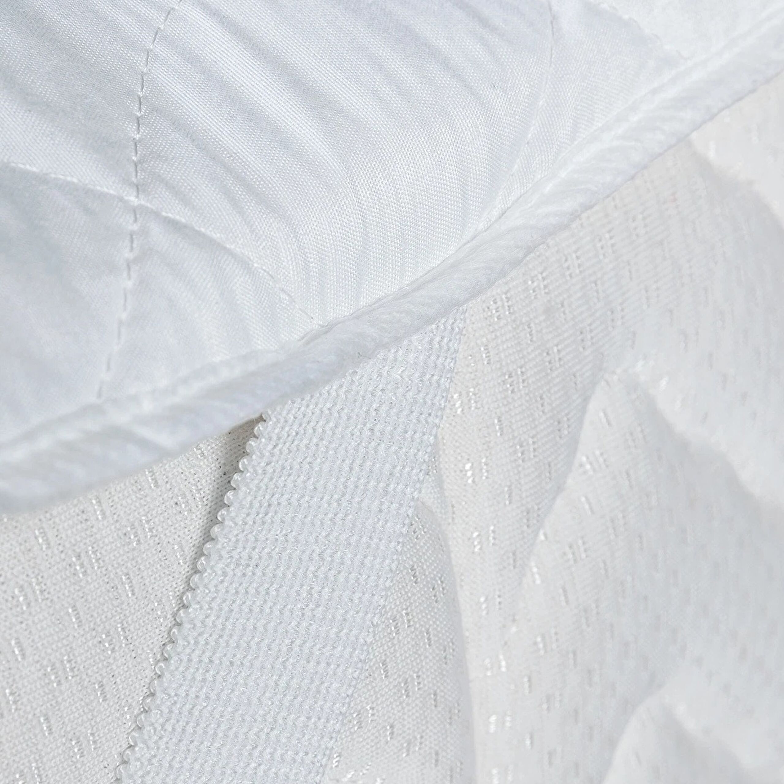 Eleta Quilted Single Bed Mattress - White - 1