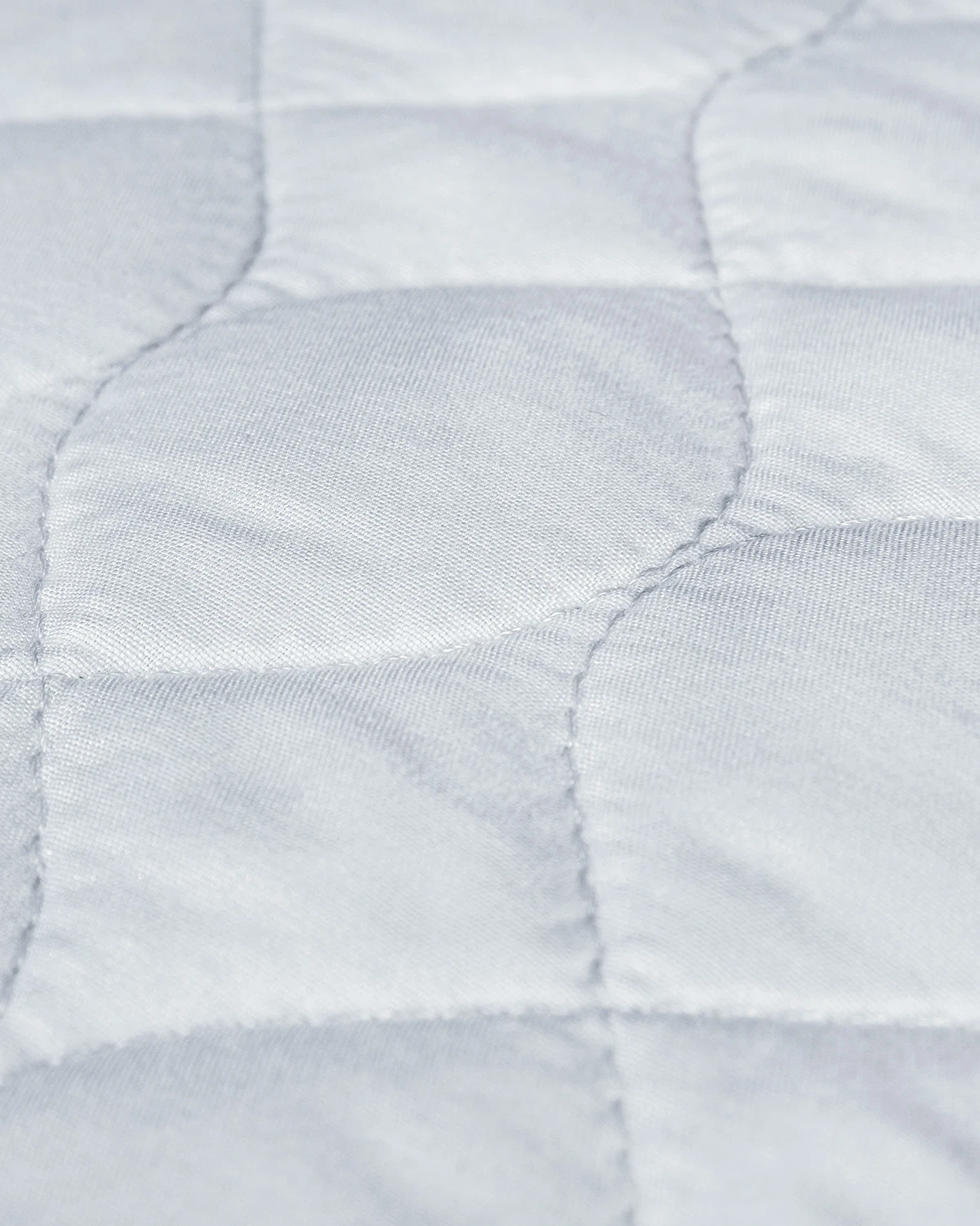 Eleta gesteppte Doppelbettmatratze – Weiß - 2