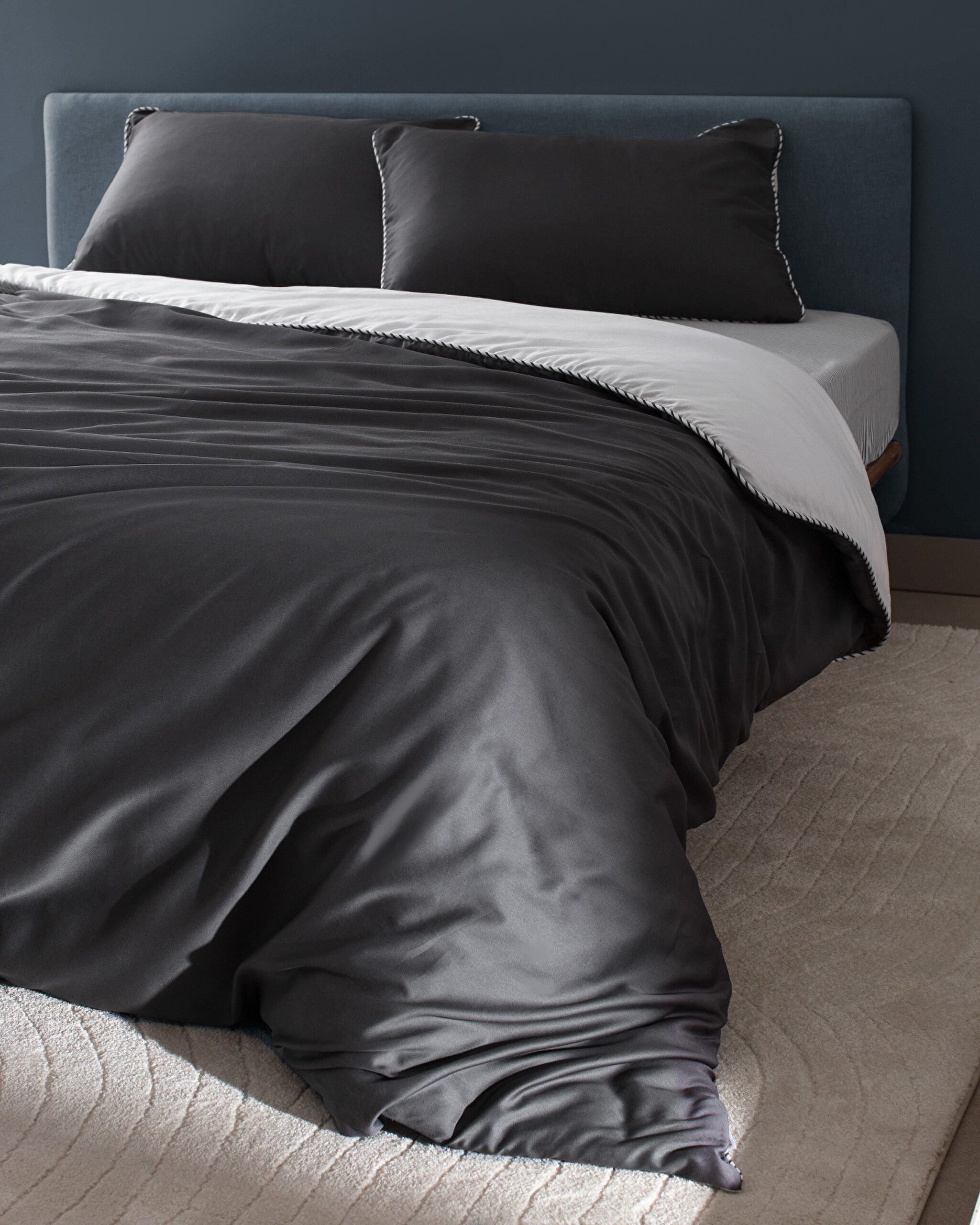 Verne Ensemble De Housse De Couette En Satin - 1