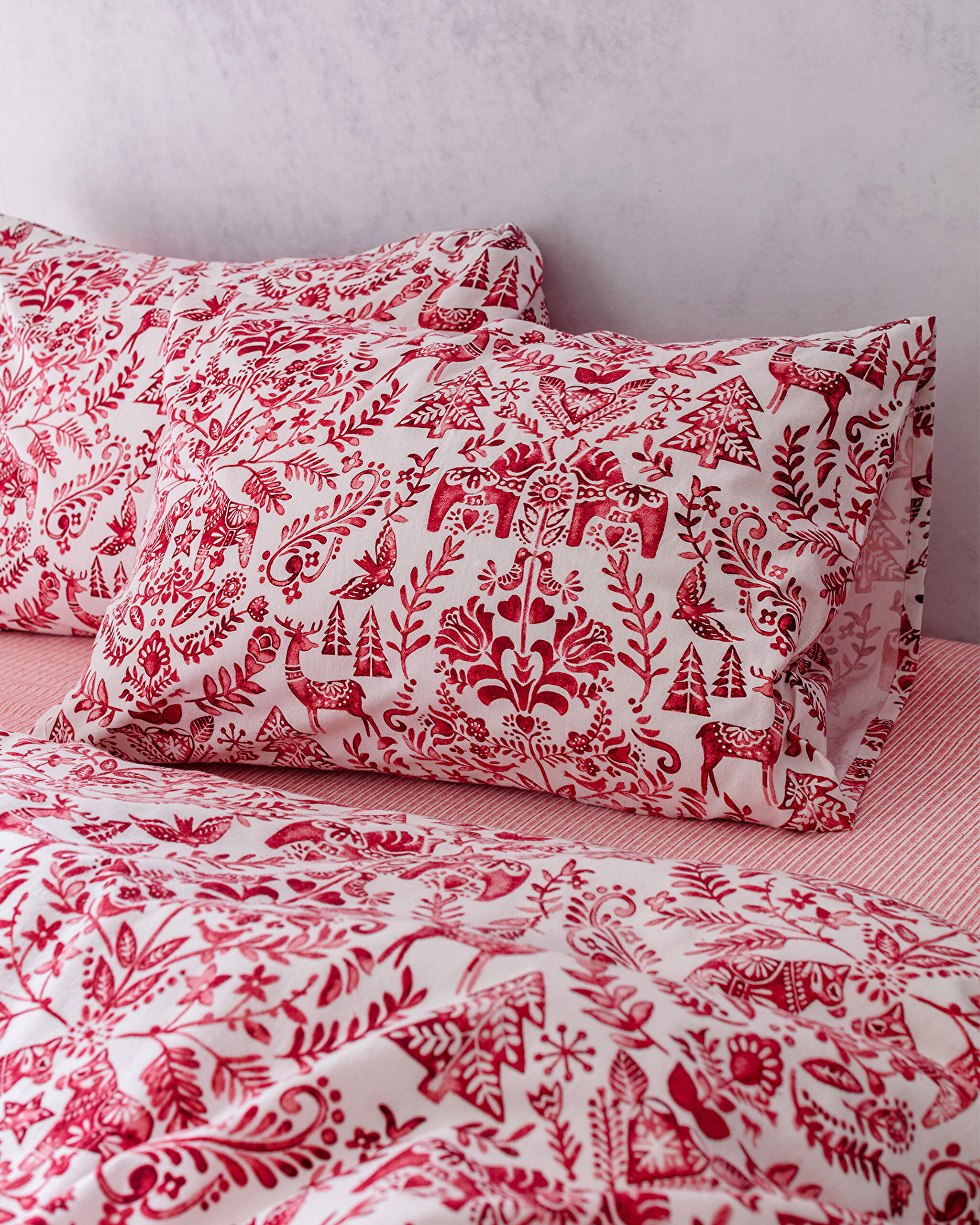 Edmon Super King Flannel Duvet Cover Set - 2