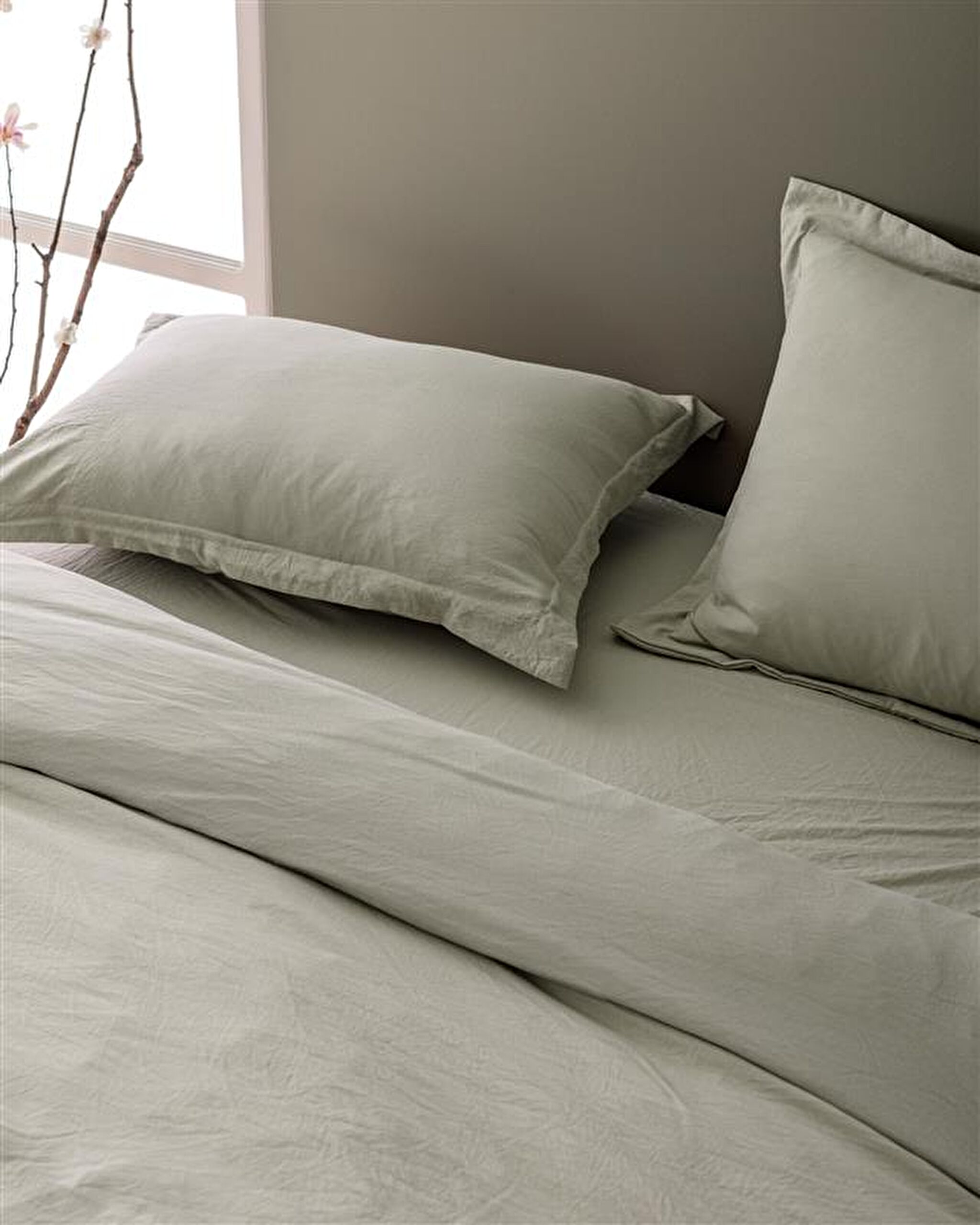 ⁠ Mona Single Size Microfiber Fitted Duvet Cover Set_4}