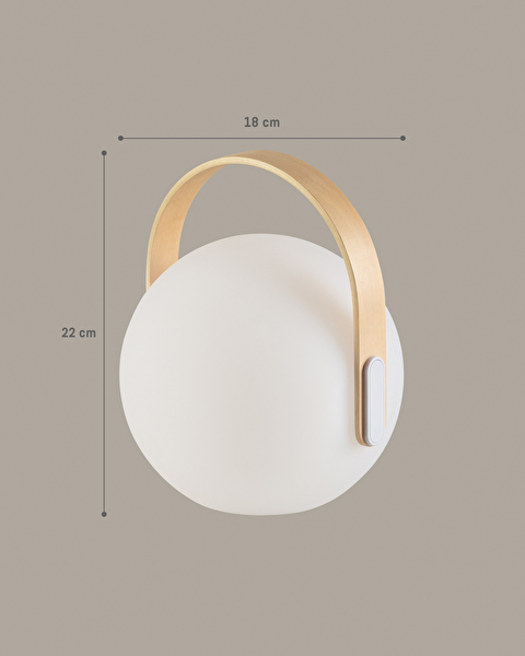 أباجورة جانيت - 18 سم - 7